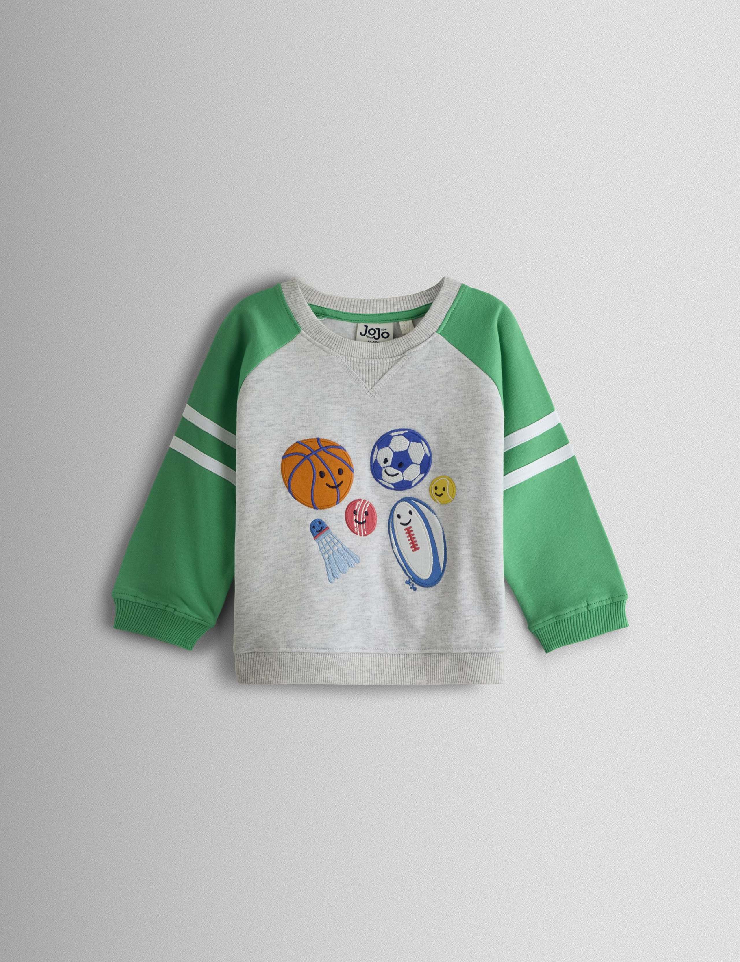 2 Piece Pure Cotton Sweatshirt Outfit (6 Mths - 7 Yrs) 6 of 7