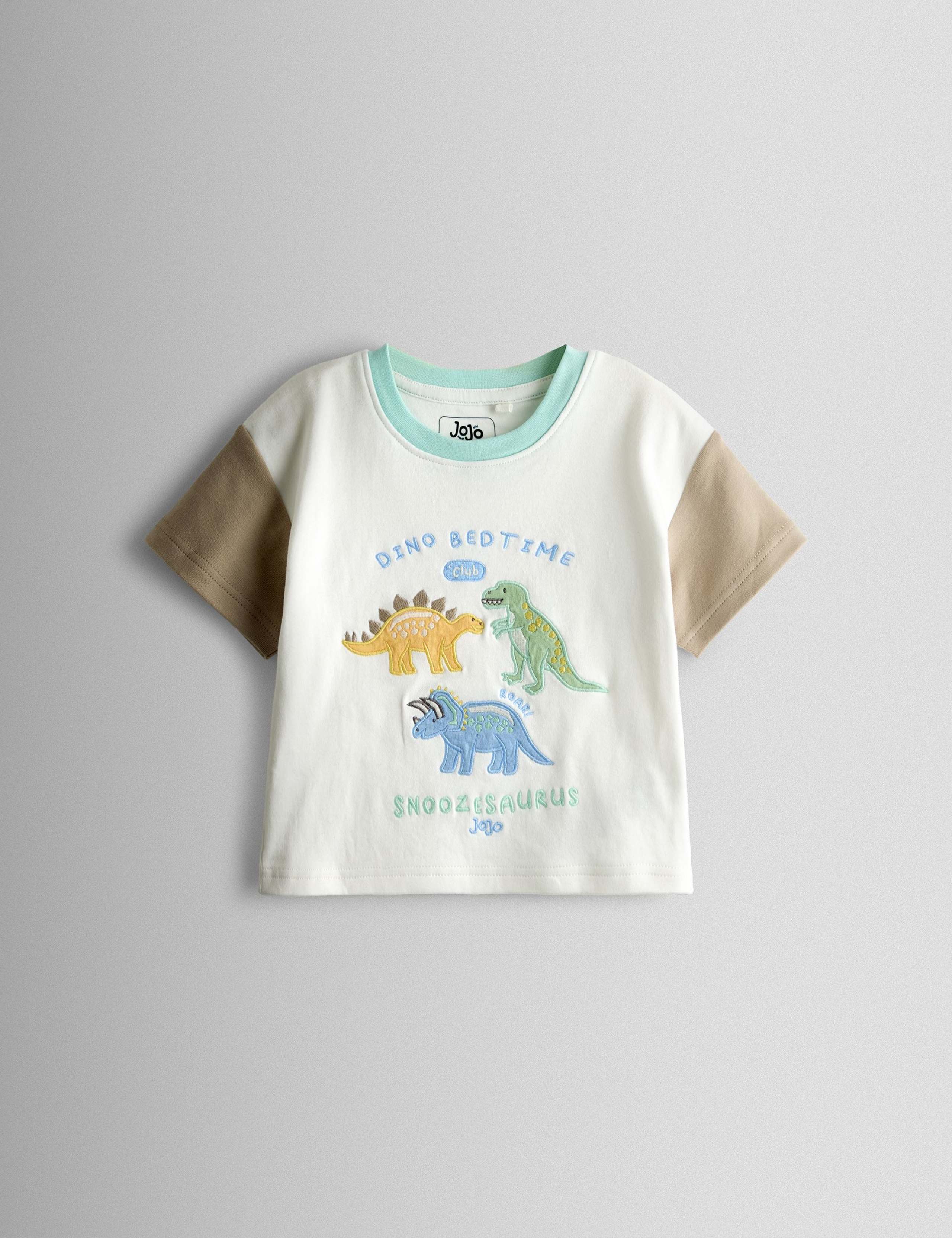 2 Pack Pure Cotton Dinosaur Pyjamas (12 Mths - 6 Yrs) 5 of 10