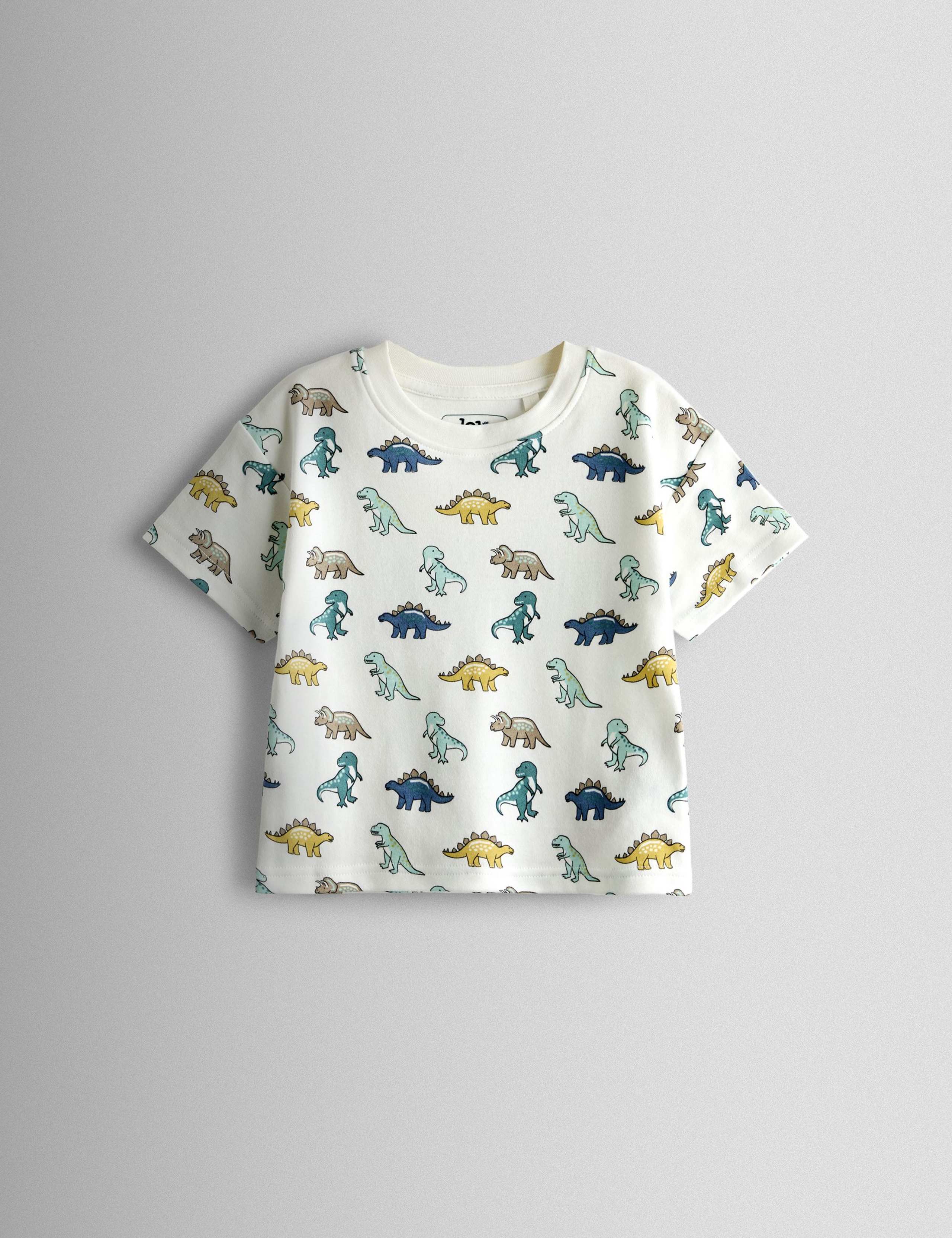 2 Pack Pure Cotton Dinosaur Pyjamas (12 Mths - 6 Yrs) 7 of 10