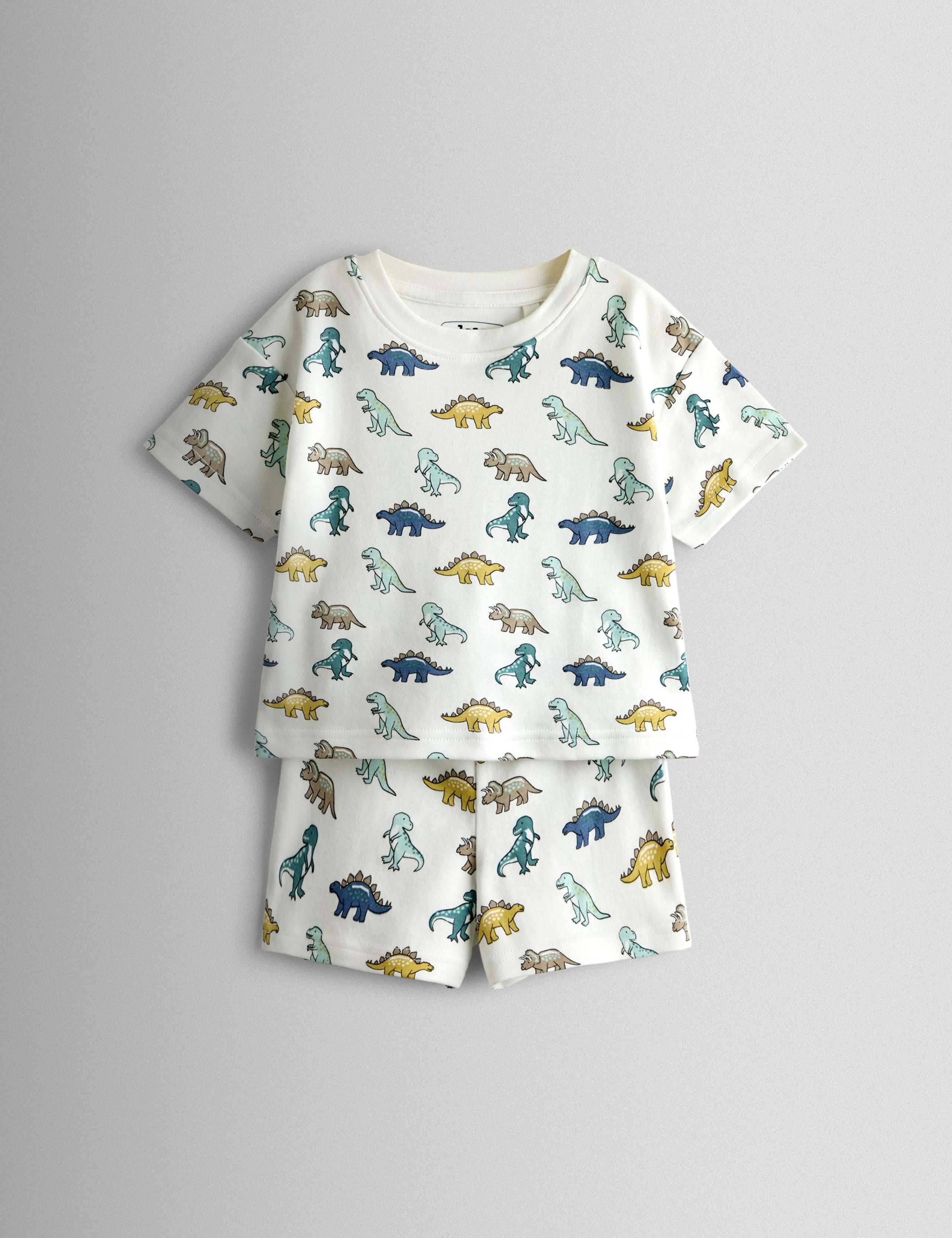 2 Pack Pure Cotton Dinosaur Pyjamas (12 Mths - 6 Yrs) 9 of 10