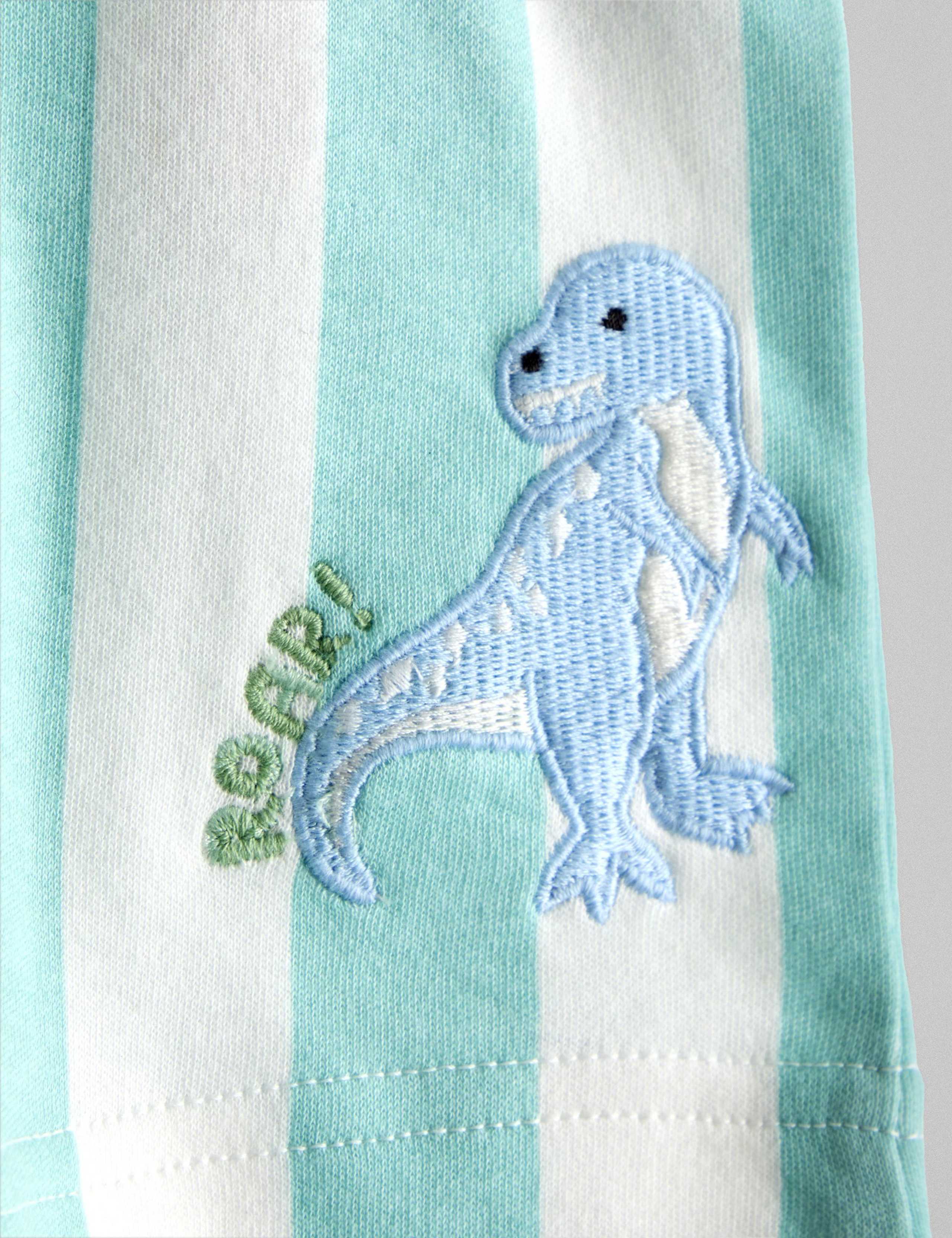 2 Pack Pure Cotton Dinosaur Pyjamas (12 Mths - 6 Yrs) 10 of 10