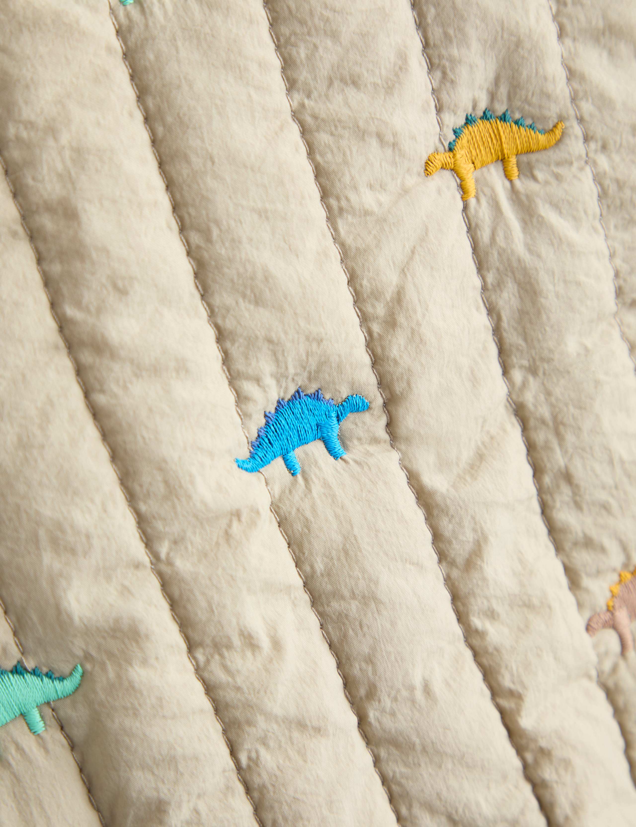 Dinosaur Quilted Bomber Jacket (6 Mths-6 Yrs) 3 of 4