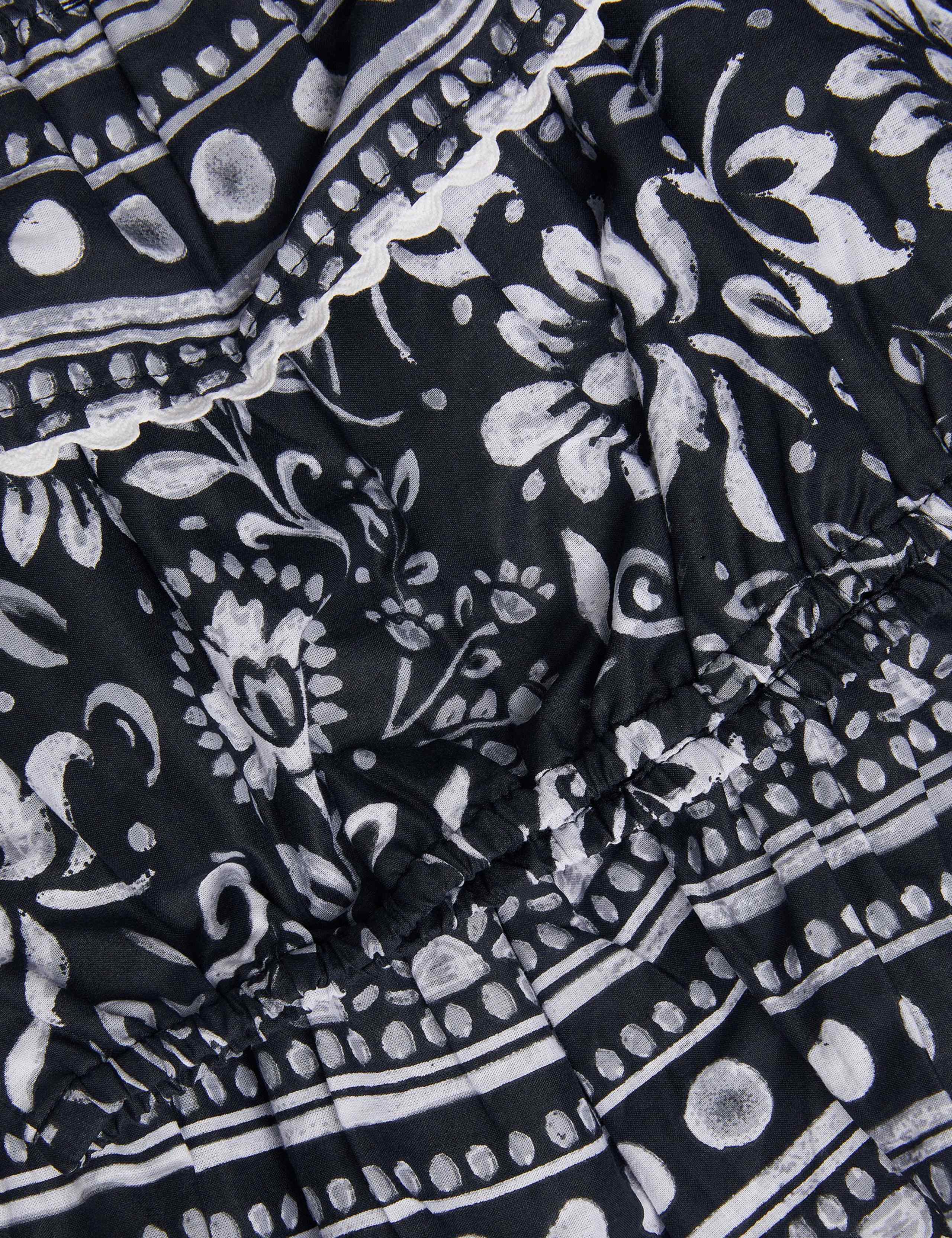 2pc Pure Cotton Printed Top & Skirt Set (3-15 Yrs) 3 of 3