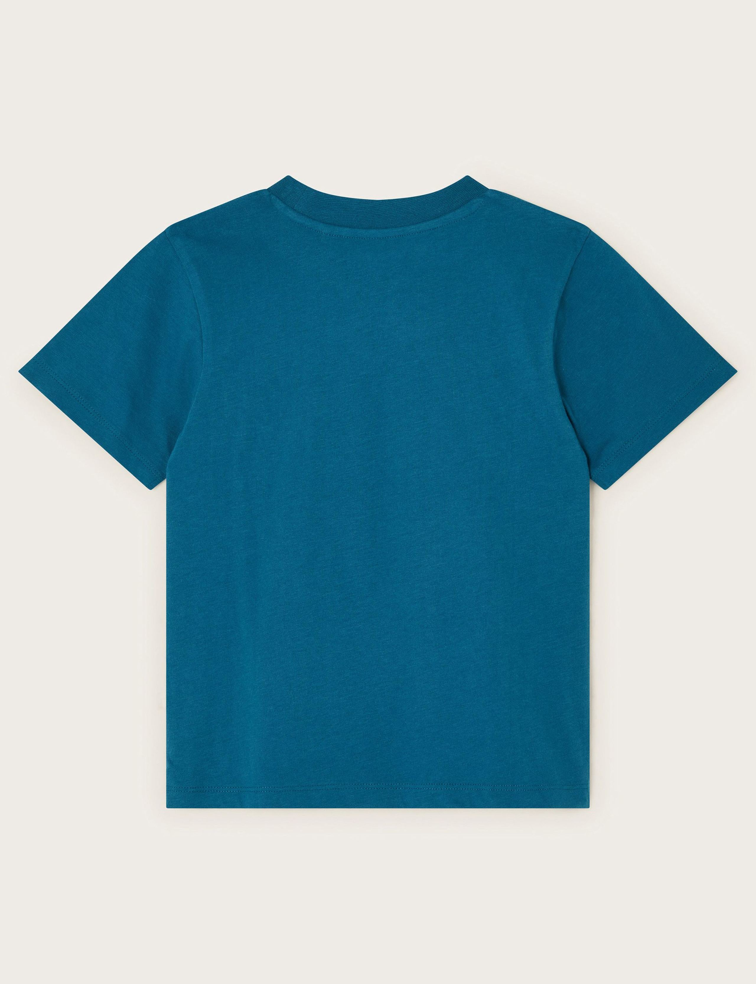 Pure Cotton Shark T-Shirt (1-10 Yrs) 2 of 3