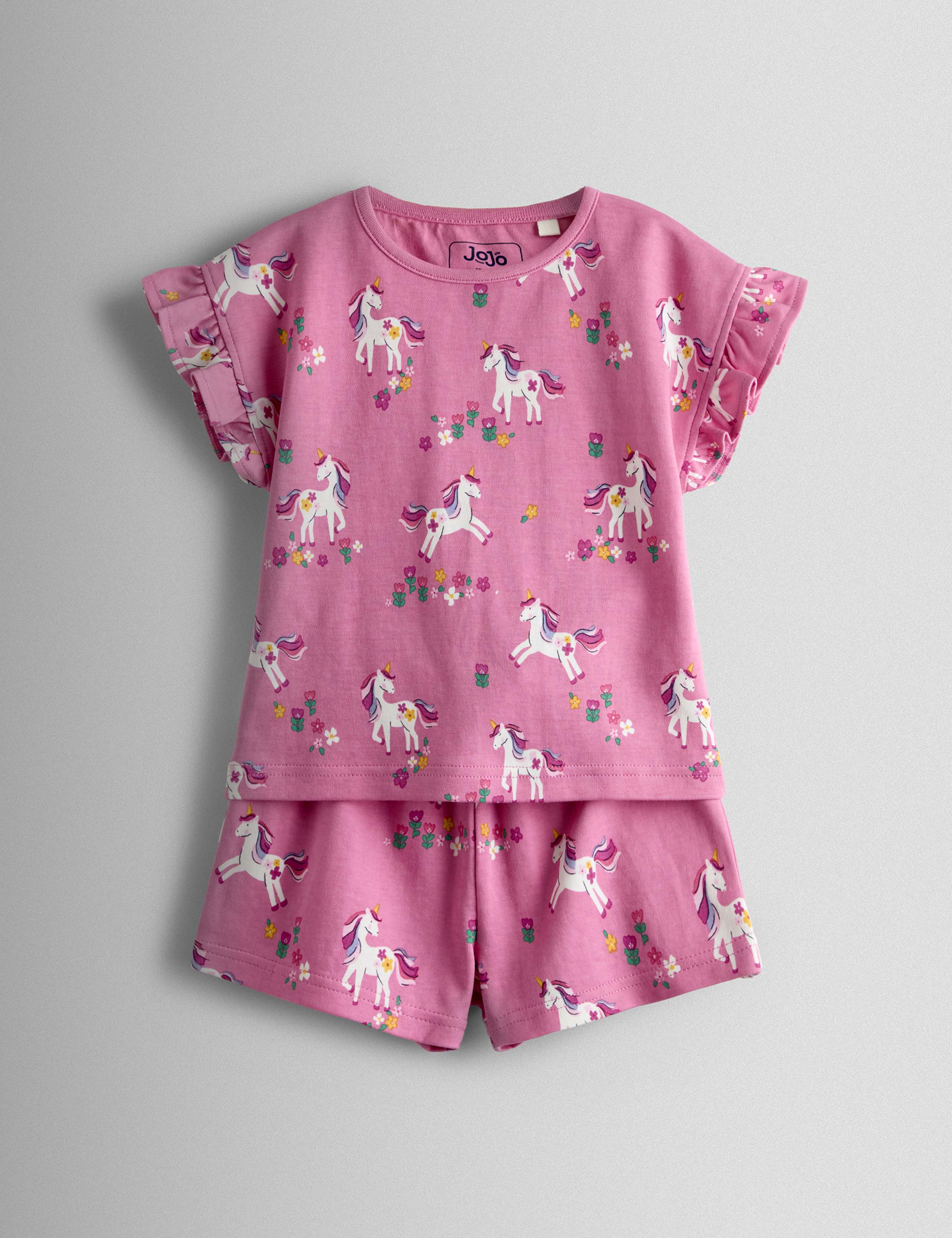 2 Pack Pure Cotton Unicorn Pyjama Sets (1-6 Years) 5 of 10