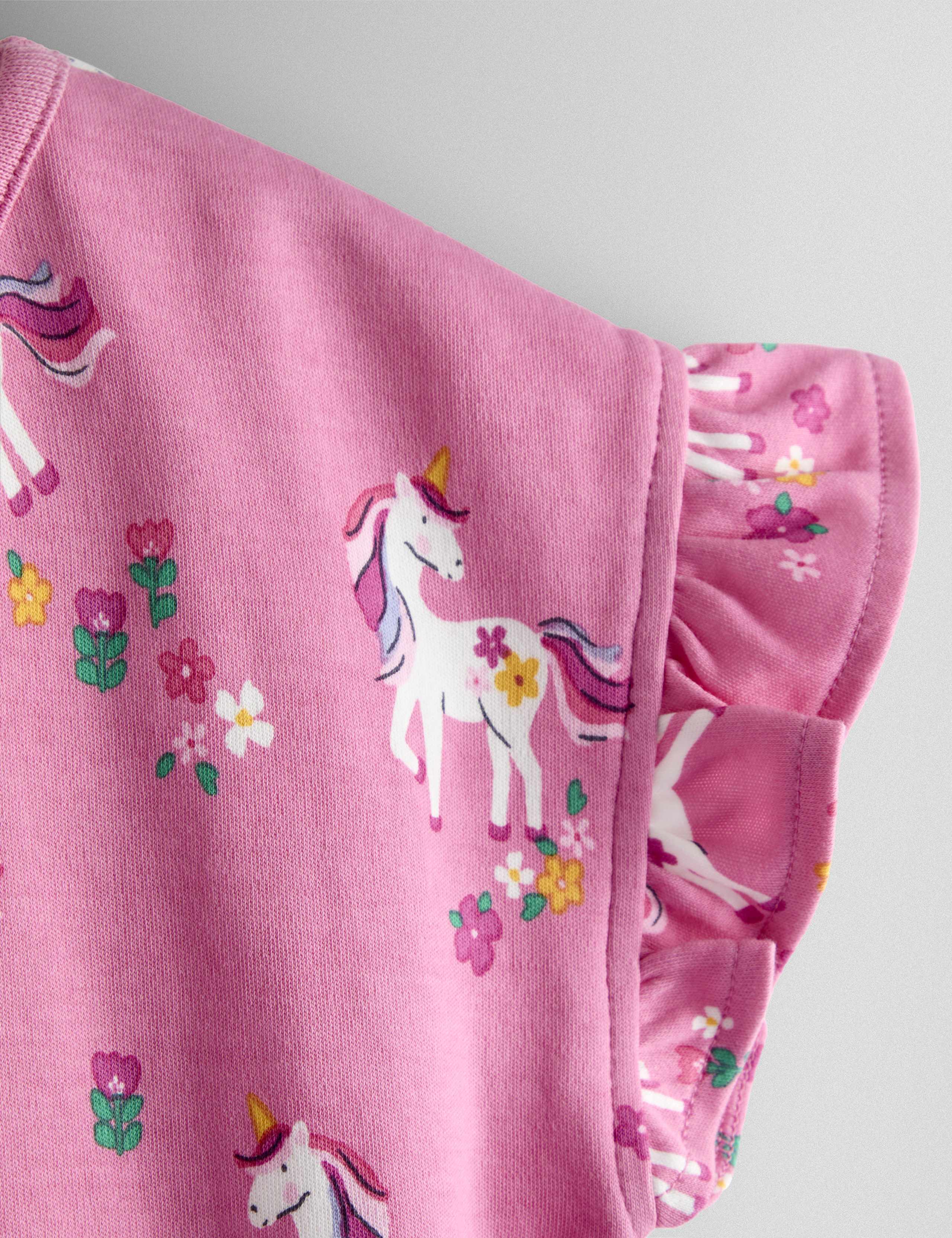 2 Pack Pure Cotton Unicorn Pyjama Sets (1-6 Years) 6 of 10