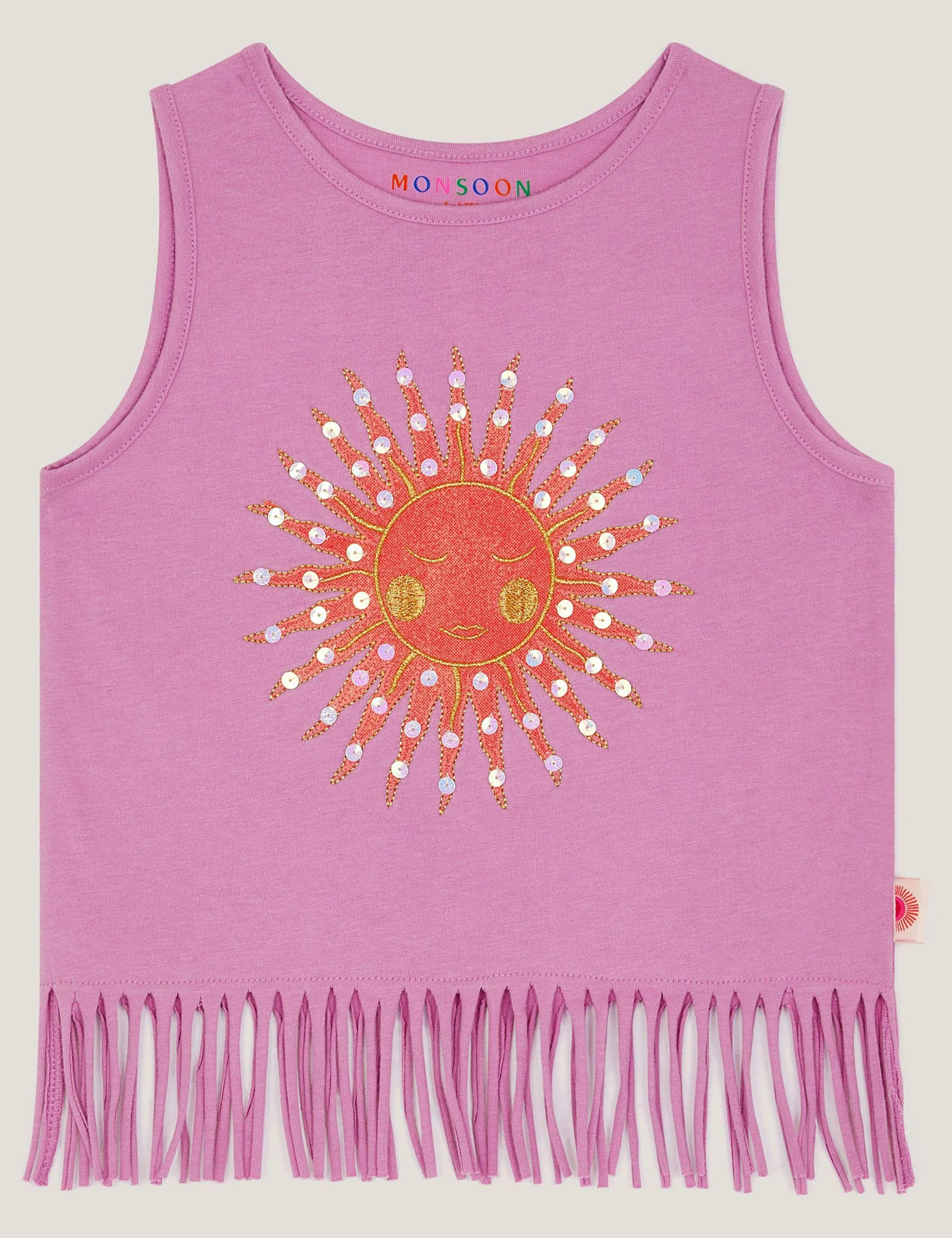 Pure Cotton Sun Vest Top (3-13 Yrs) 2 of 4