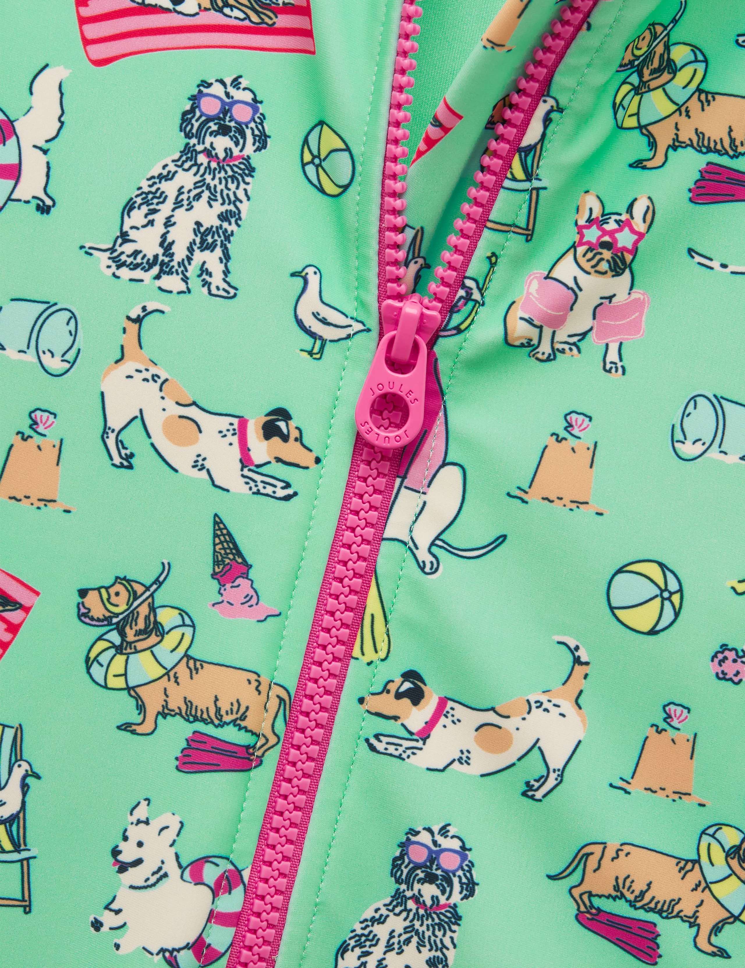 Dog Print Long Sleeve Swimsuit (1-10 Years) 3 of 5