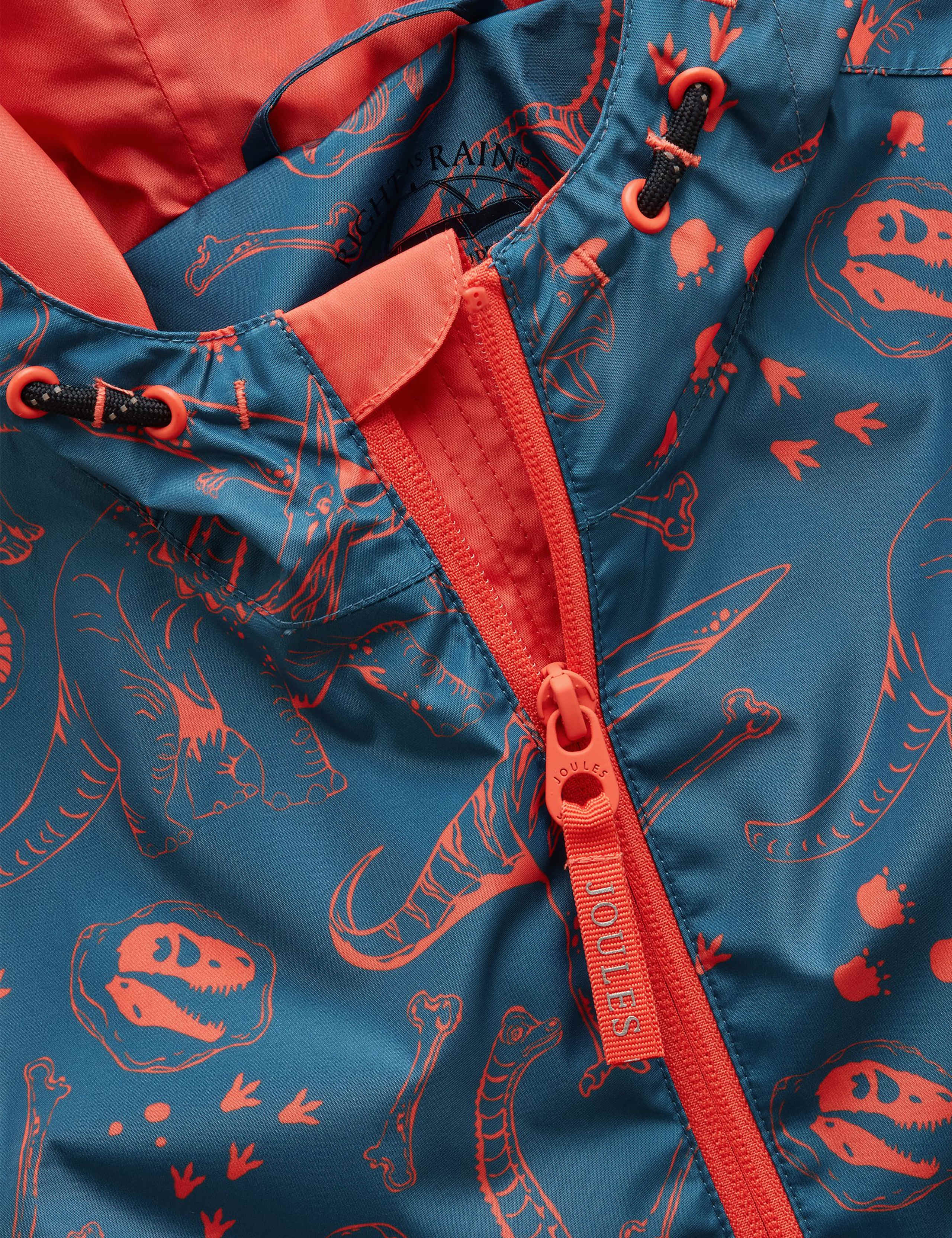 Dinosaur Waterproof Hooded Raincoat (1-10 Yrs) 5 of 5