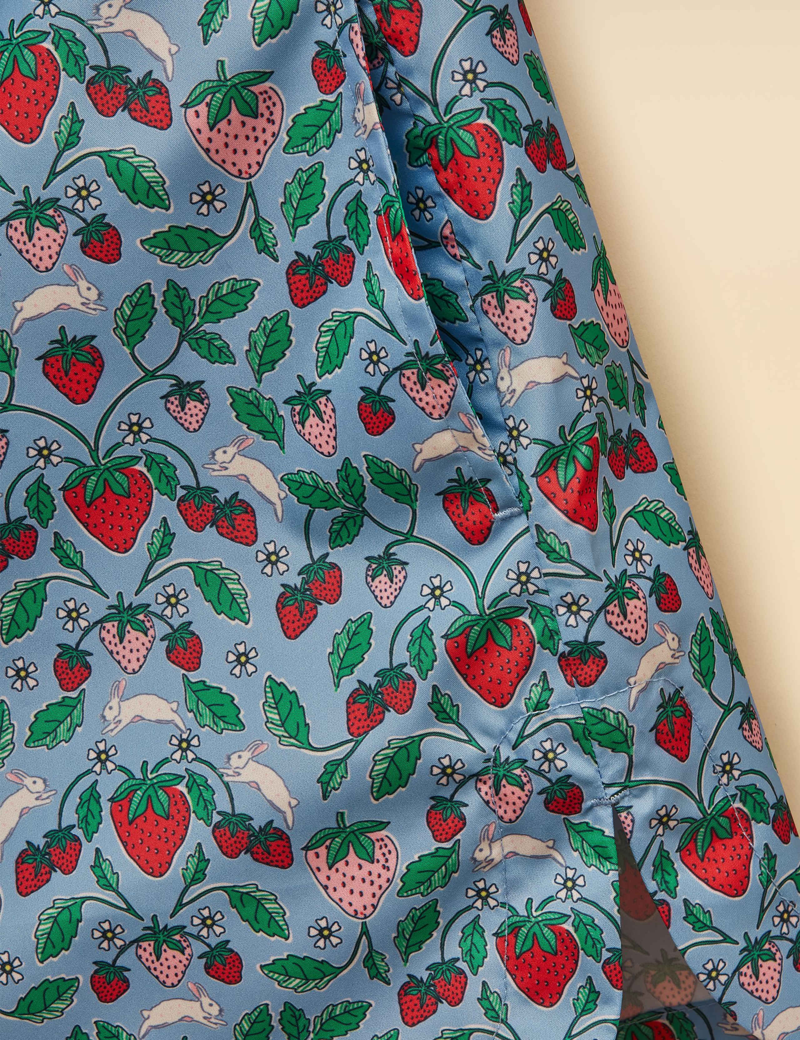 Strawberry Packable Hooded Raincoat (2-10 Yrs) 4 of 5