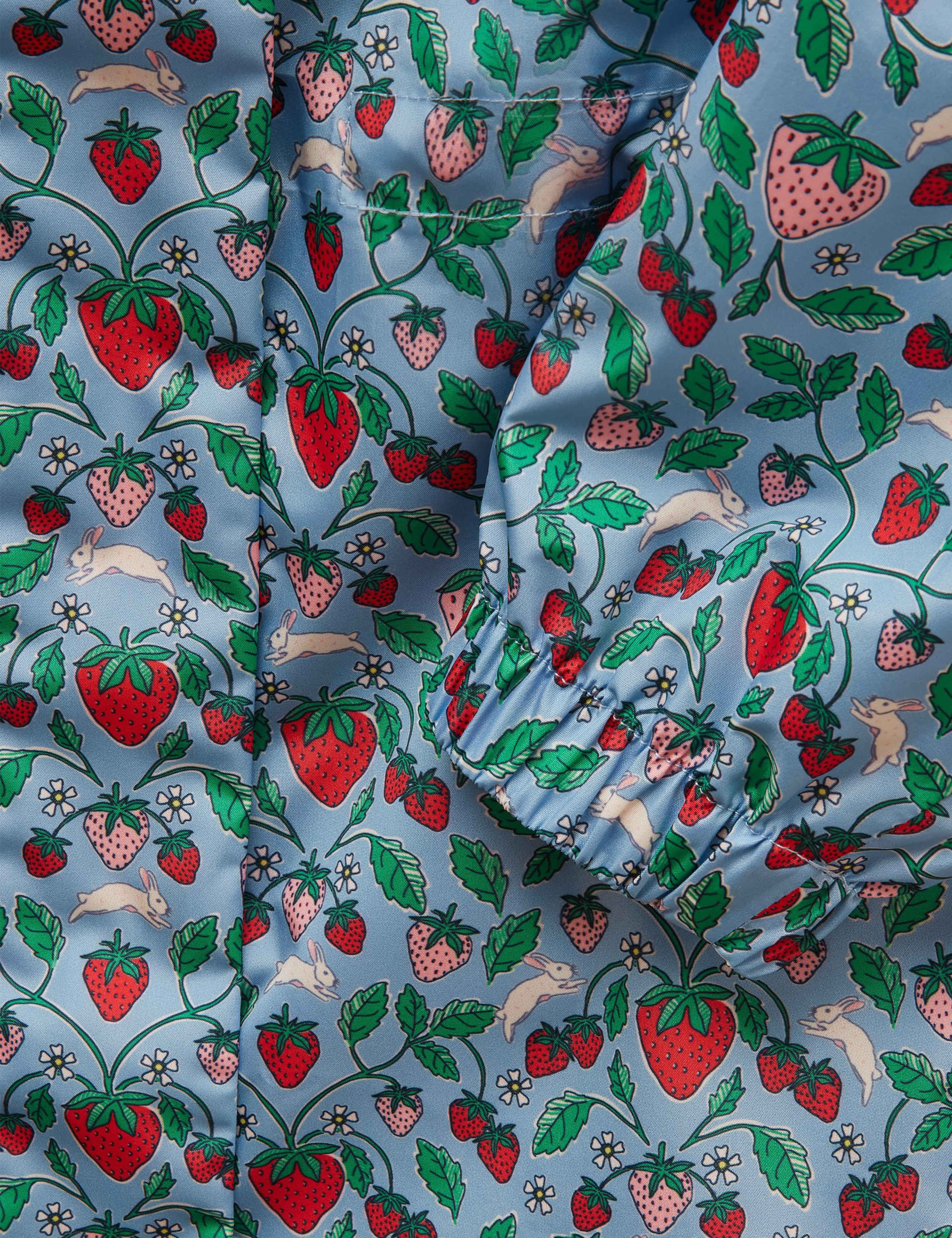 Strawberry Packable Hooded Raincoat (2-10 Yrs) 5 of 5