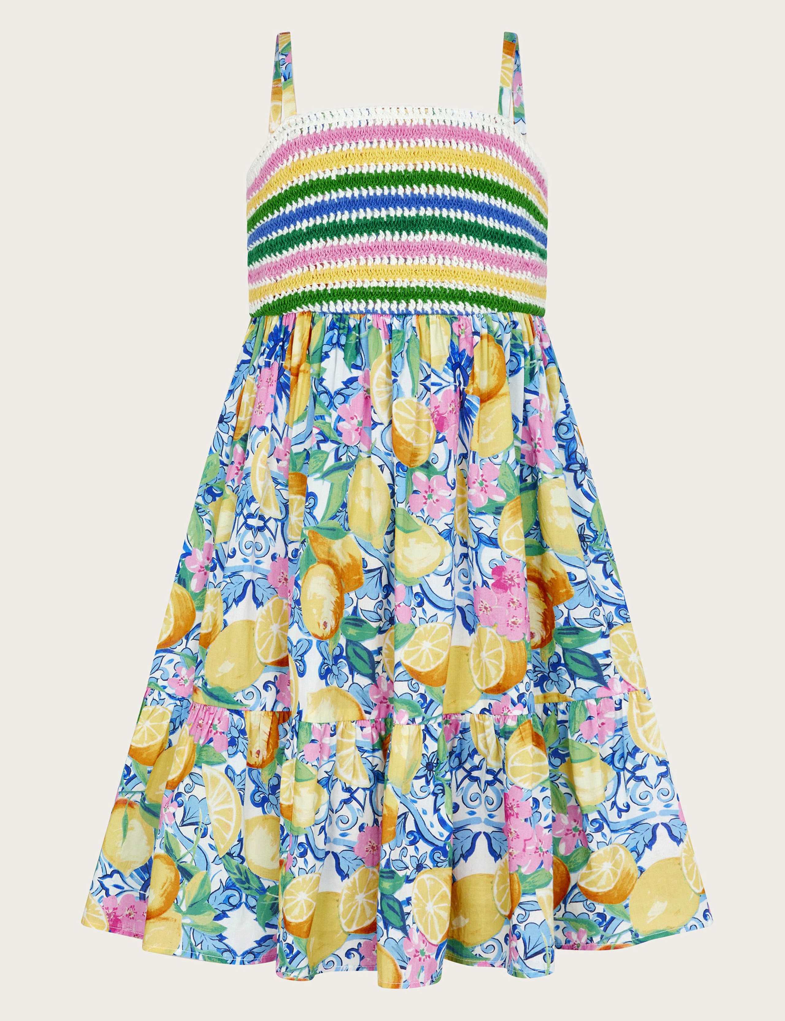 Pure Cotton Printed Dress (3-15 Yrs) 2 of 4