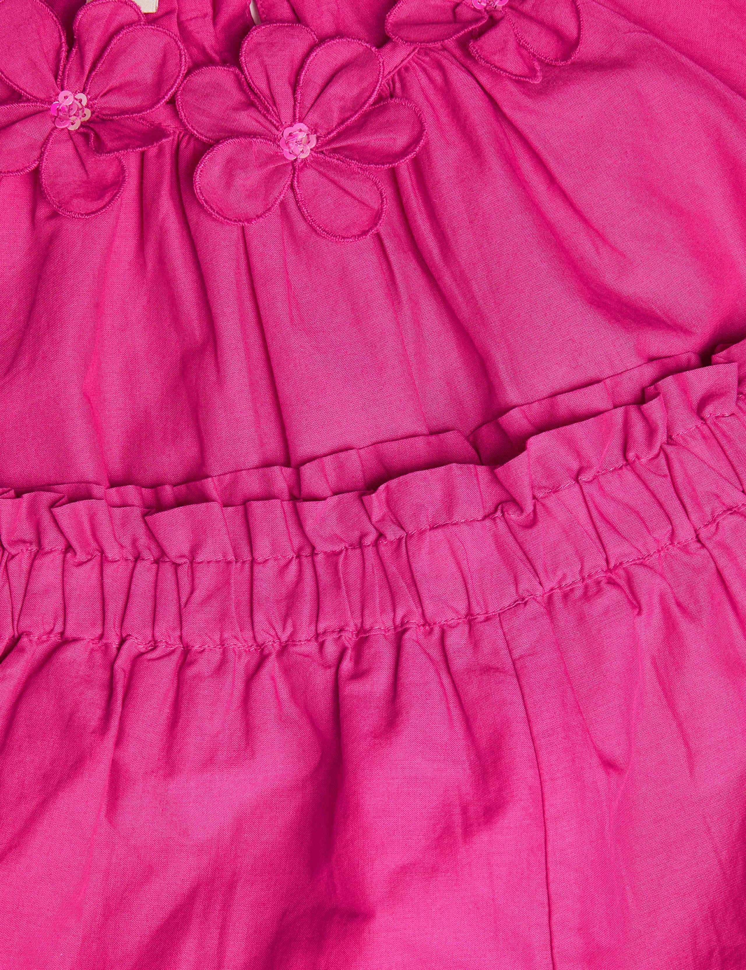 2pc Pure Cotton Embroidered Top & Shorts Set (3-13 Yrs) 3 of 3