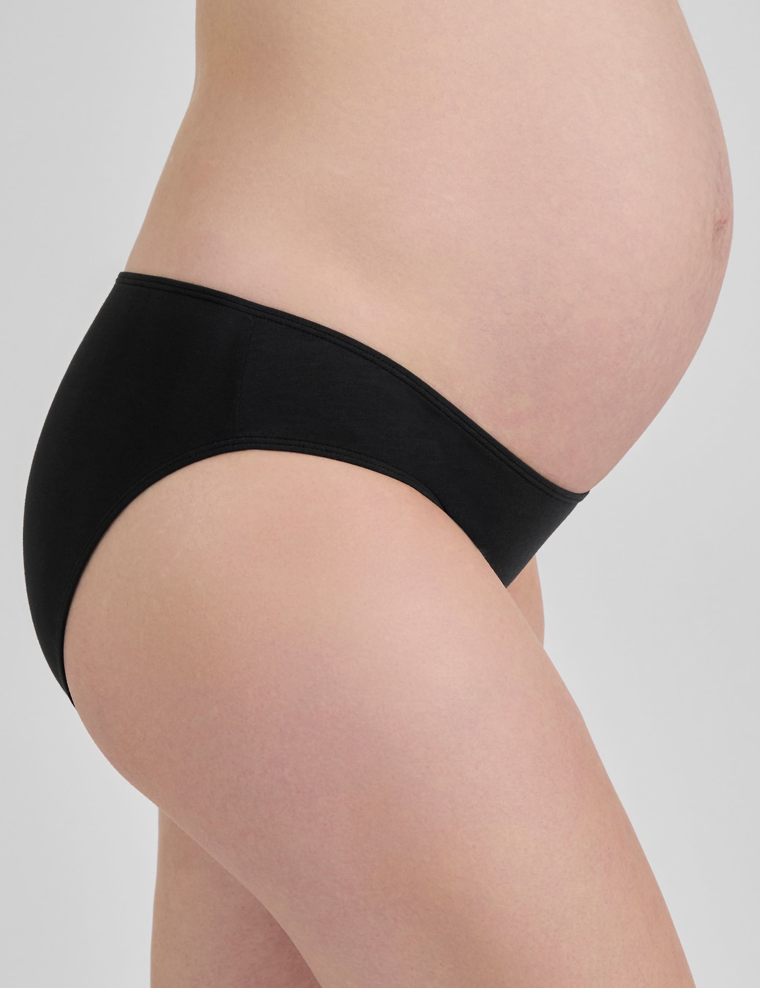 3 Pack Cotton Rich Maternity Knickers 4 of 4