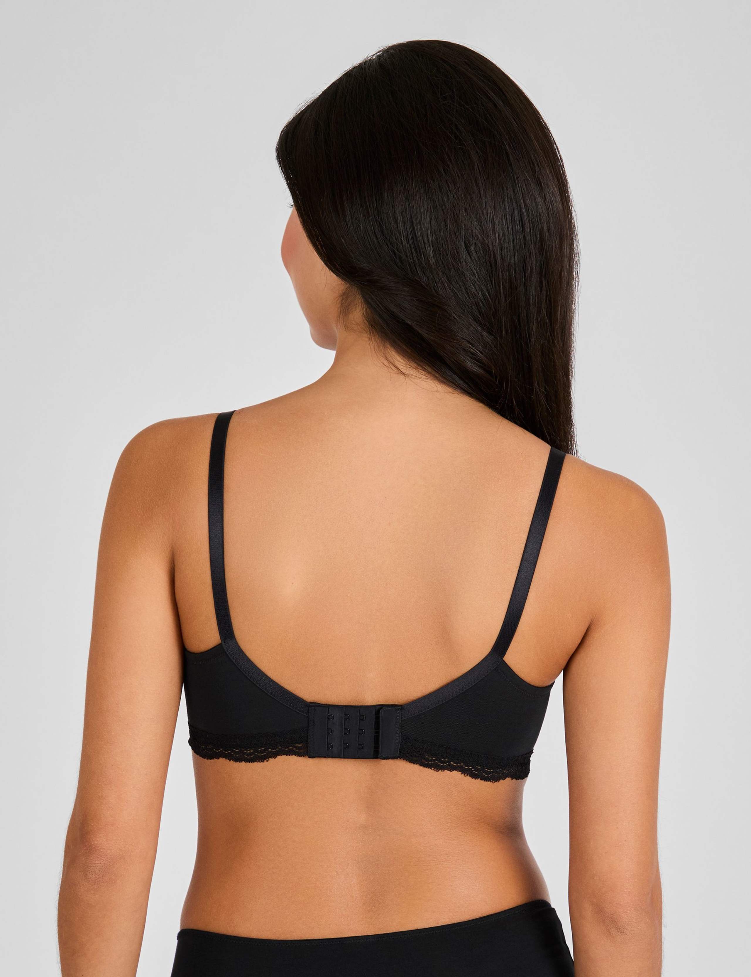 2 Pack Lace Non Wired Maternity Nursing Bras 2 of 4