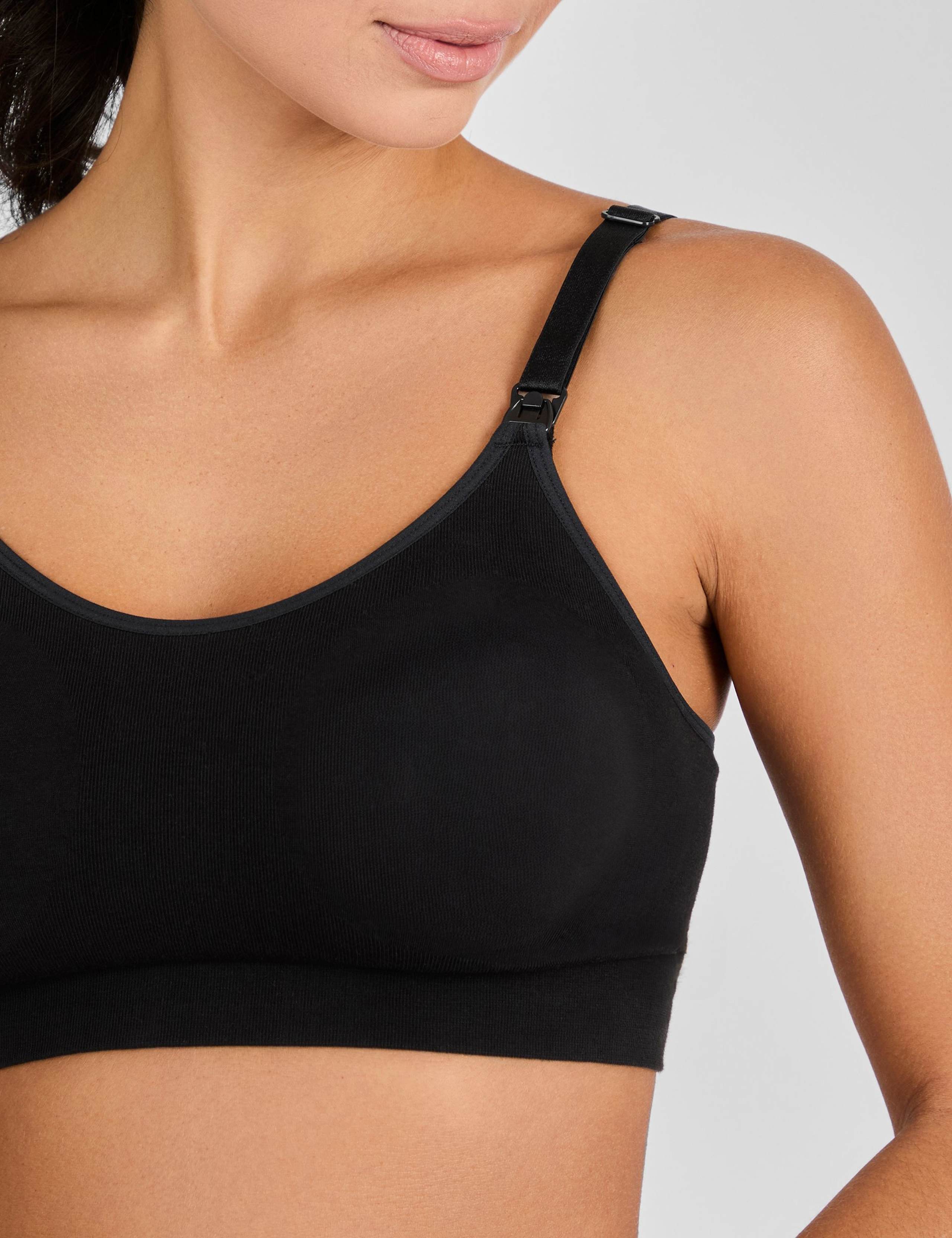 2 Pack Seamless Maternity Nursing Bras 4 of 7