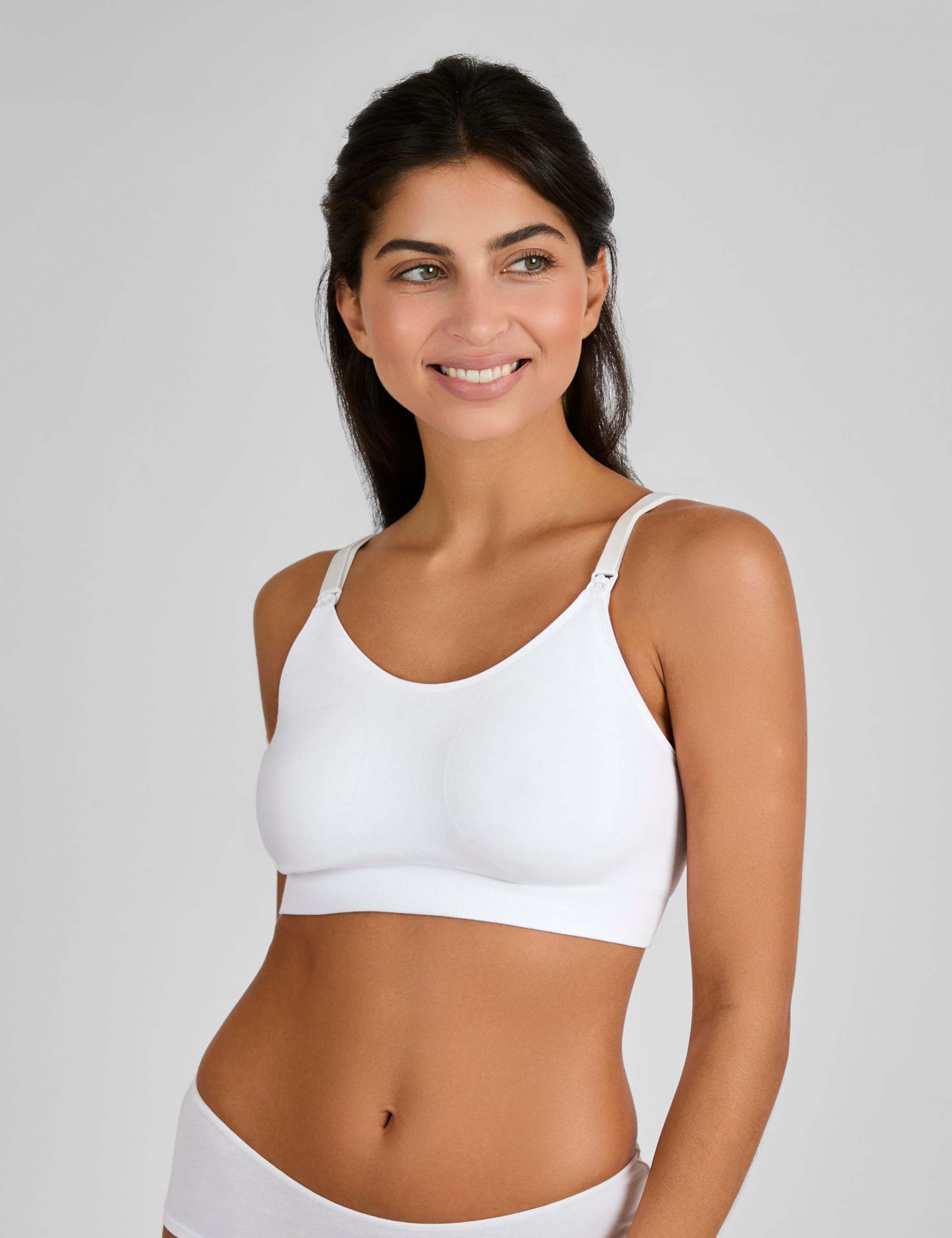 2 Pack Seamless Maternity Nursing Bras 5 of 7