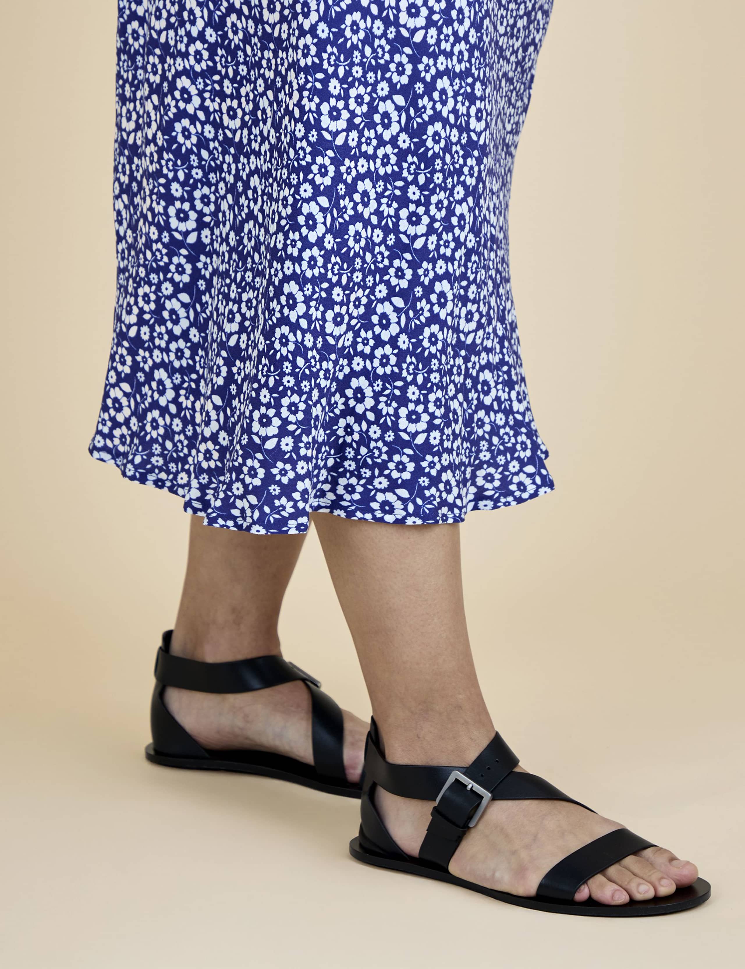 Maternity Floral Midi Slip Skirt 4 of 6