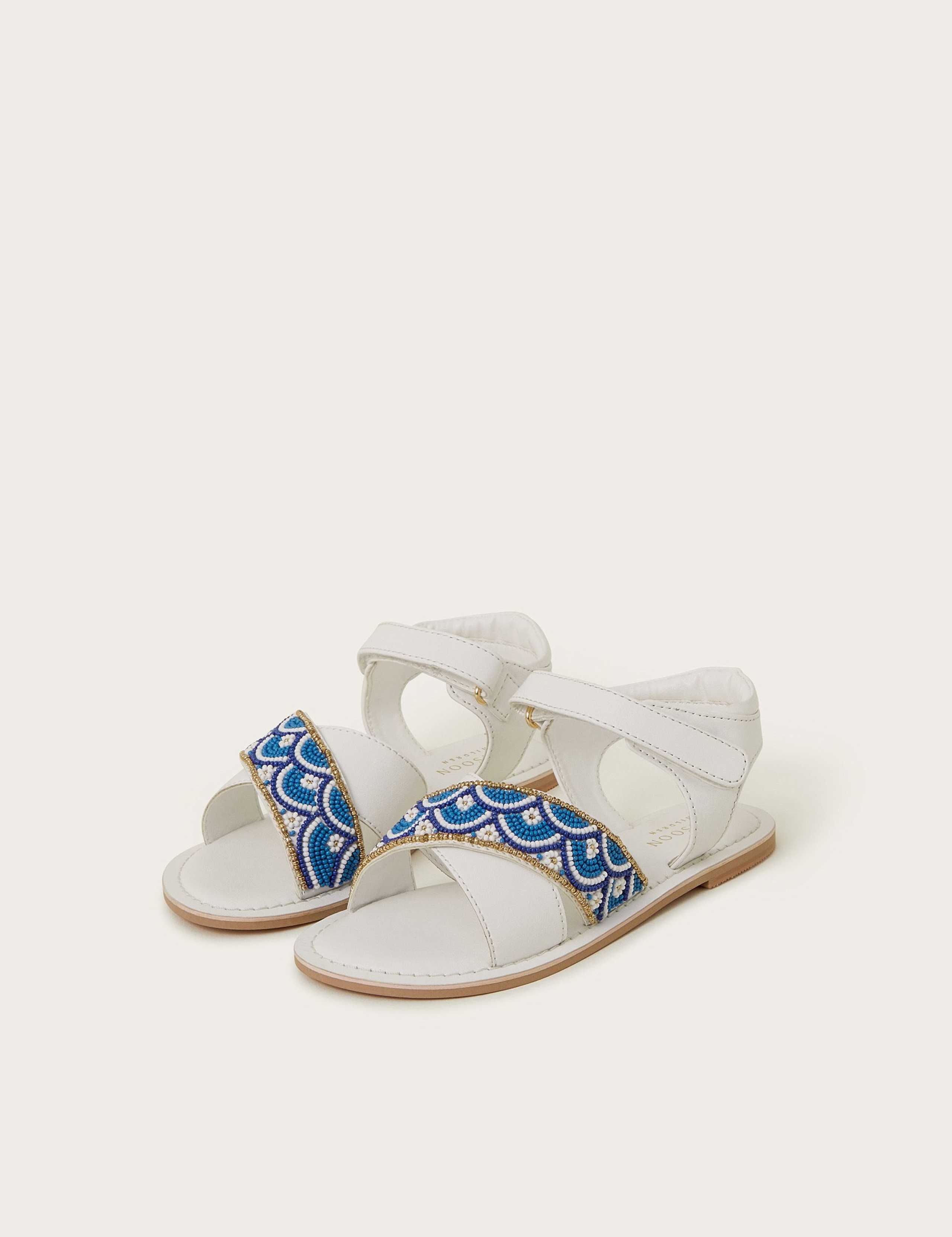 Kids’ Beaded Sandals (7 Small-4 Large) 2 of 3