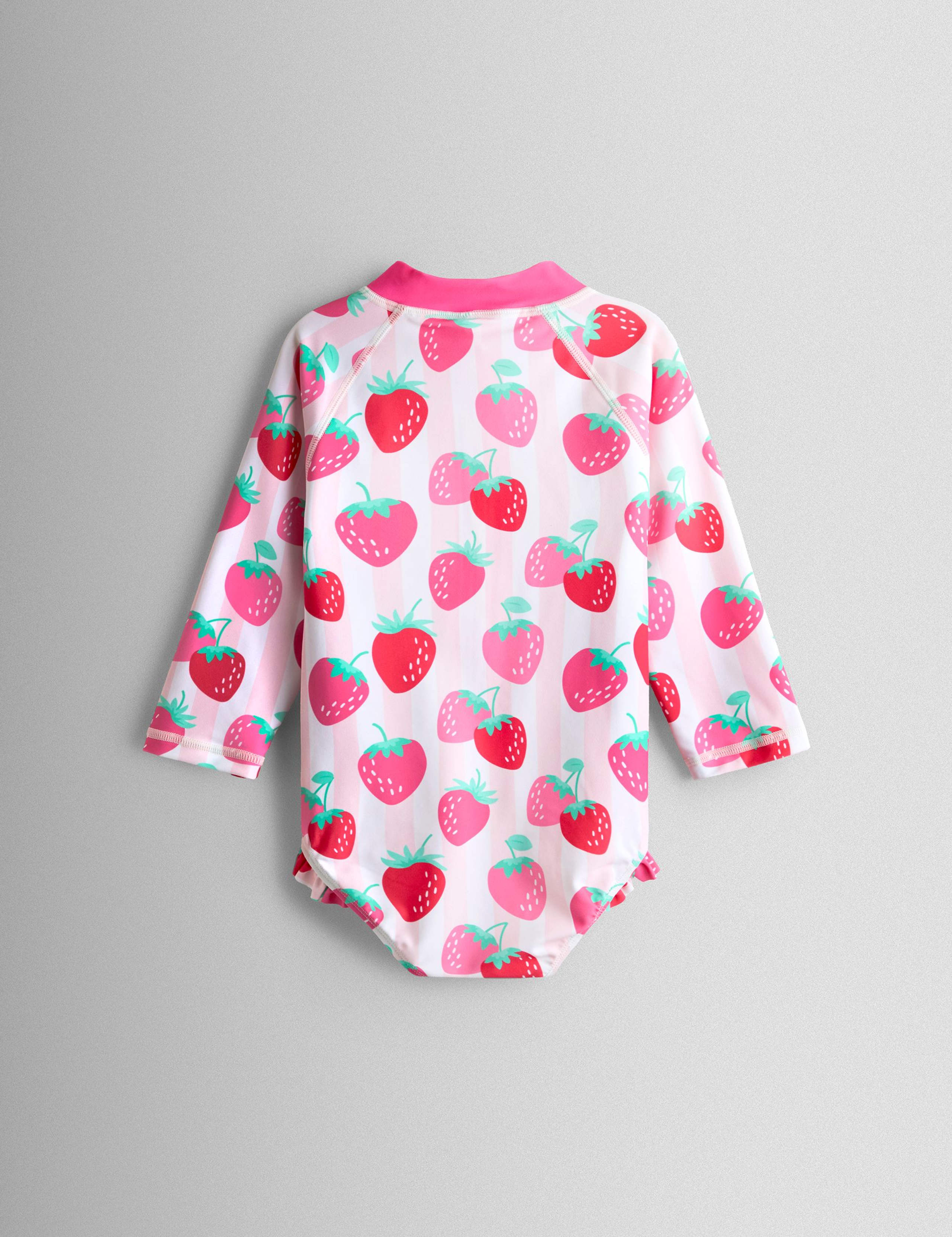 Strawberry Long Sleeve Swimsuit (6 Mths - 6 Yrs) 5 of 5