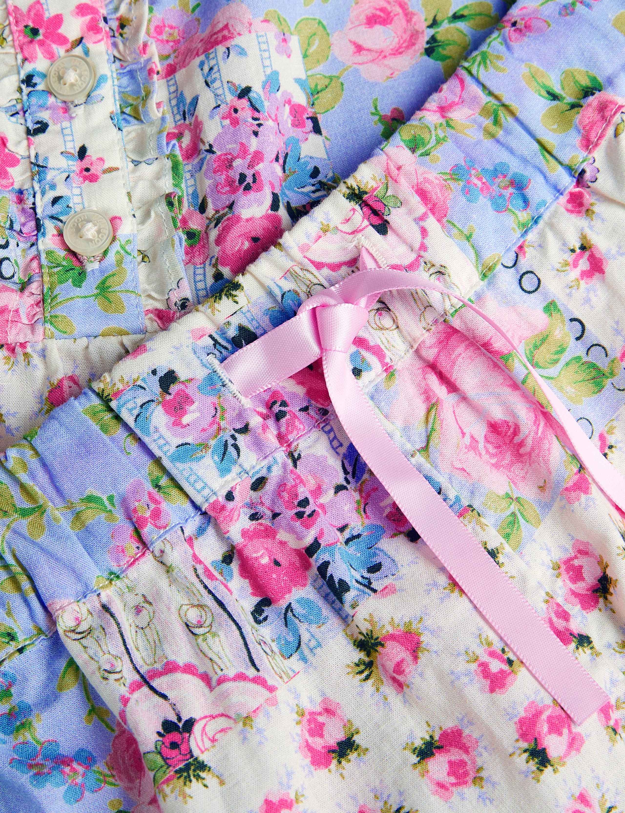 2pc Pure Cotton Floral Pyjamas (2-13 Yrs) 3 of 3