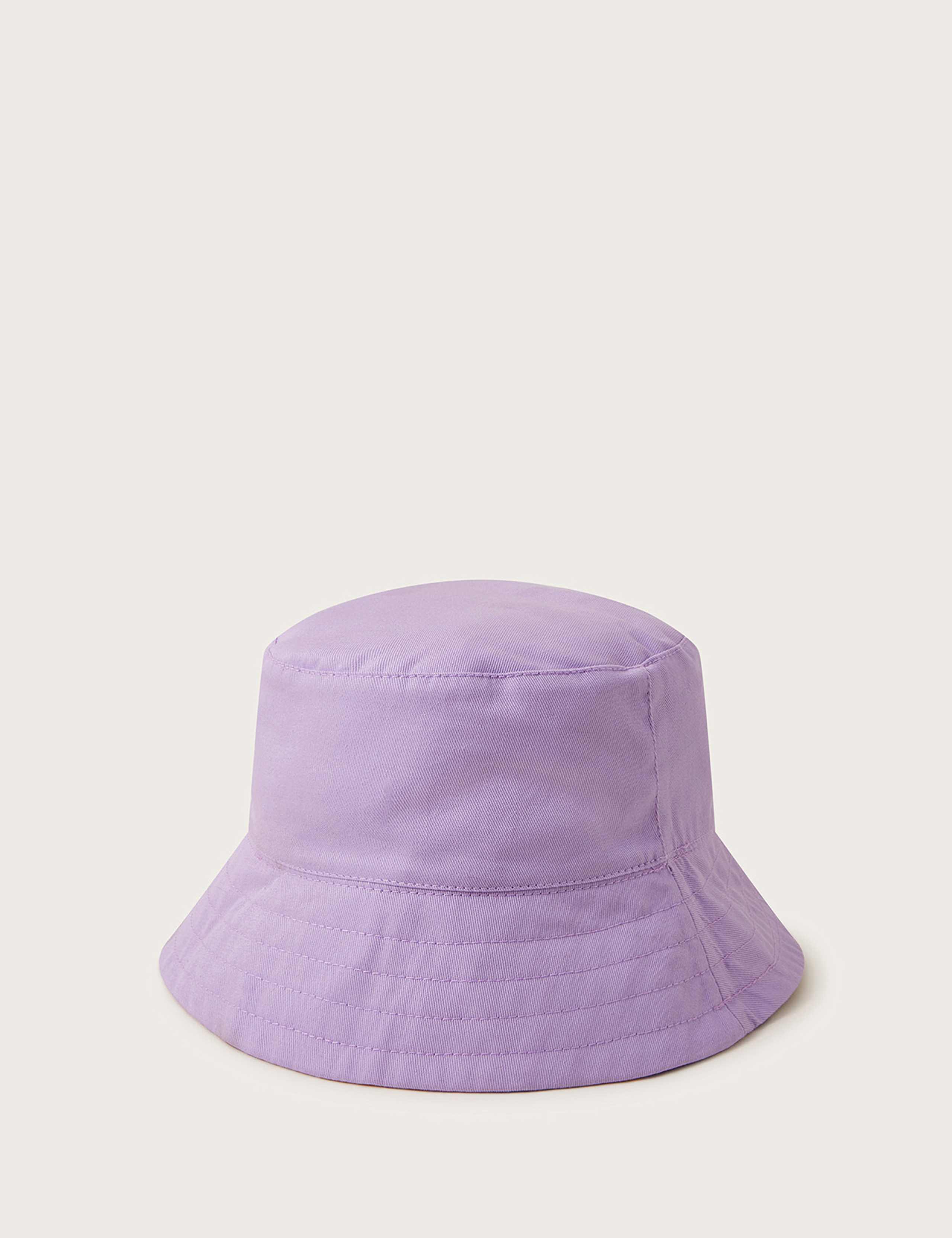 Kids' Pure Cotton Reversible Floral Sun Hat 3 of 4