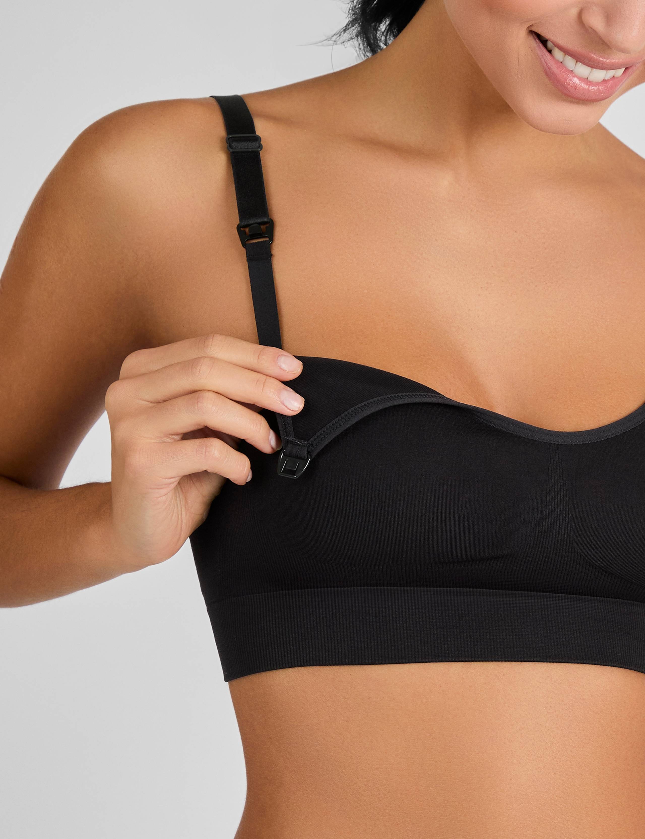2 Pack Seamless Nursing Bras 2 of 6