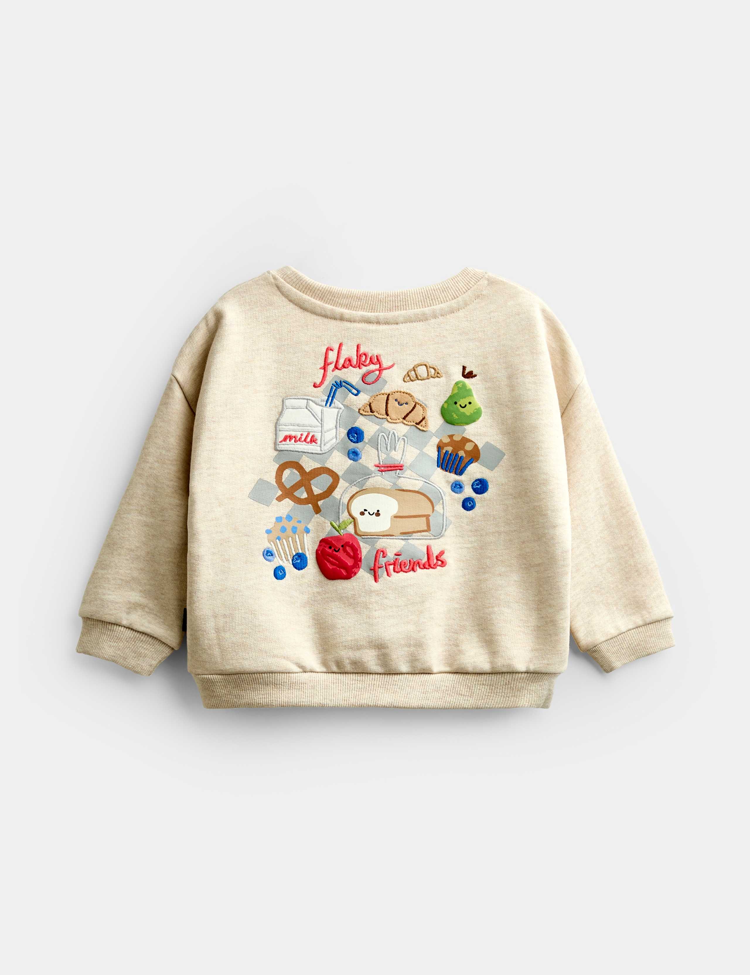 2 Piece Cotton Rich Croissant Outfit (0-3 Yrs) 6 of 6