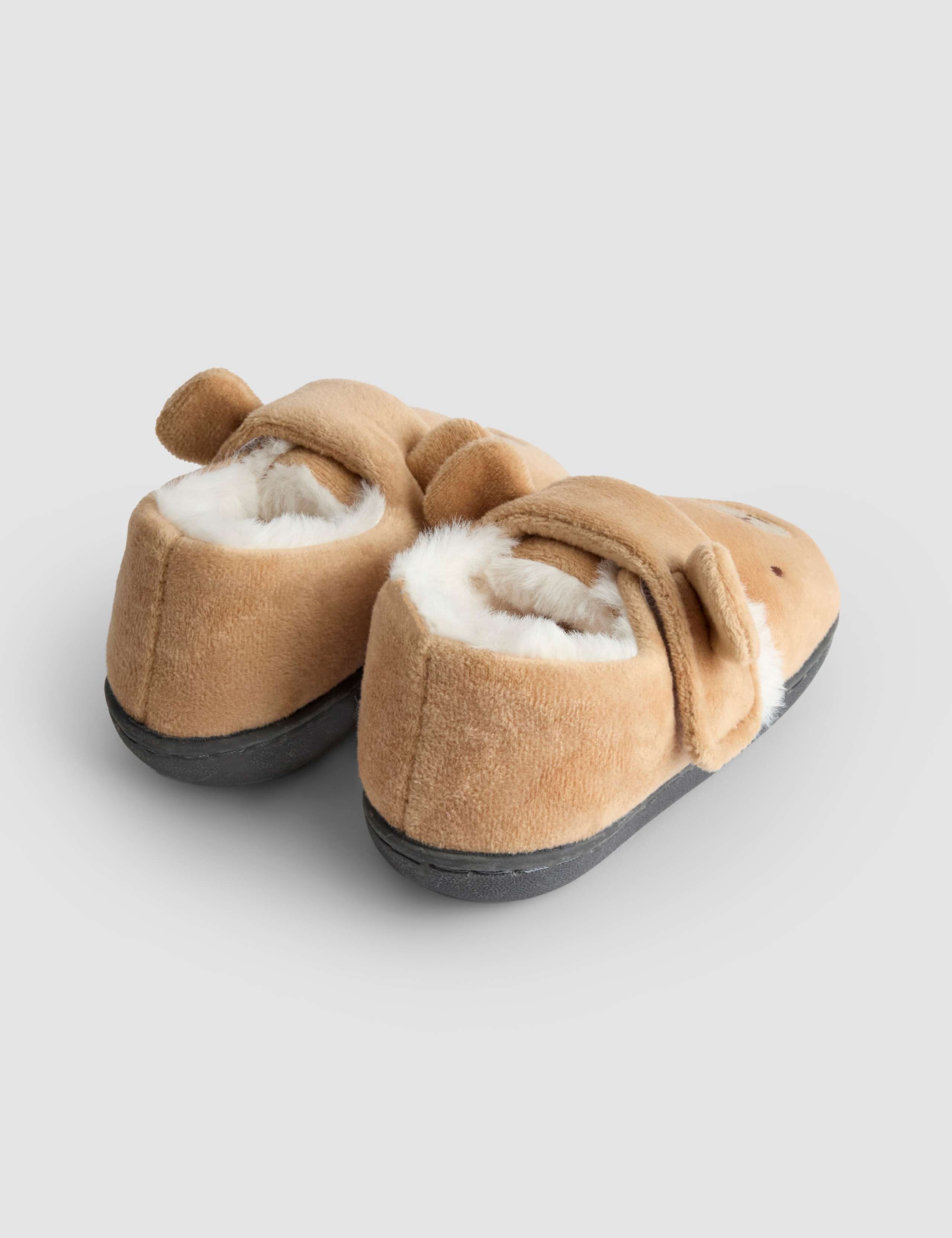Kids' Bear Slippers (4 Small-11 Small) 3 of 4