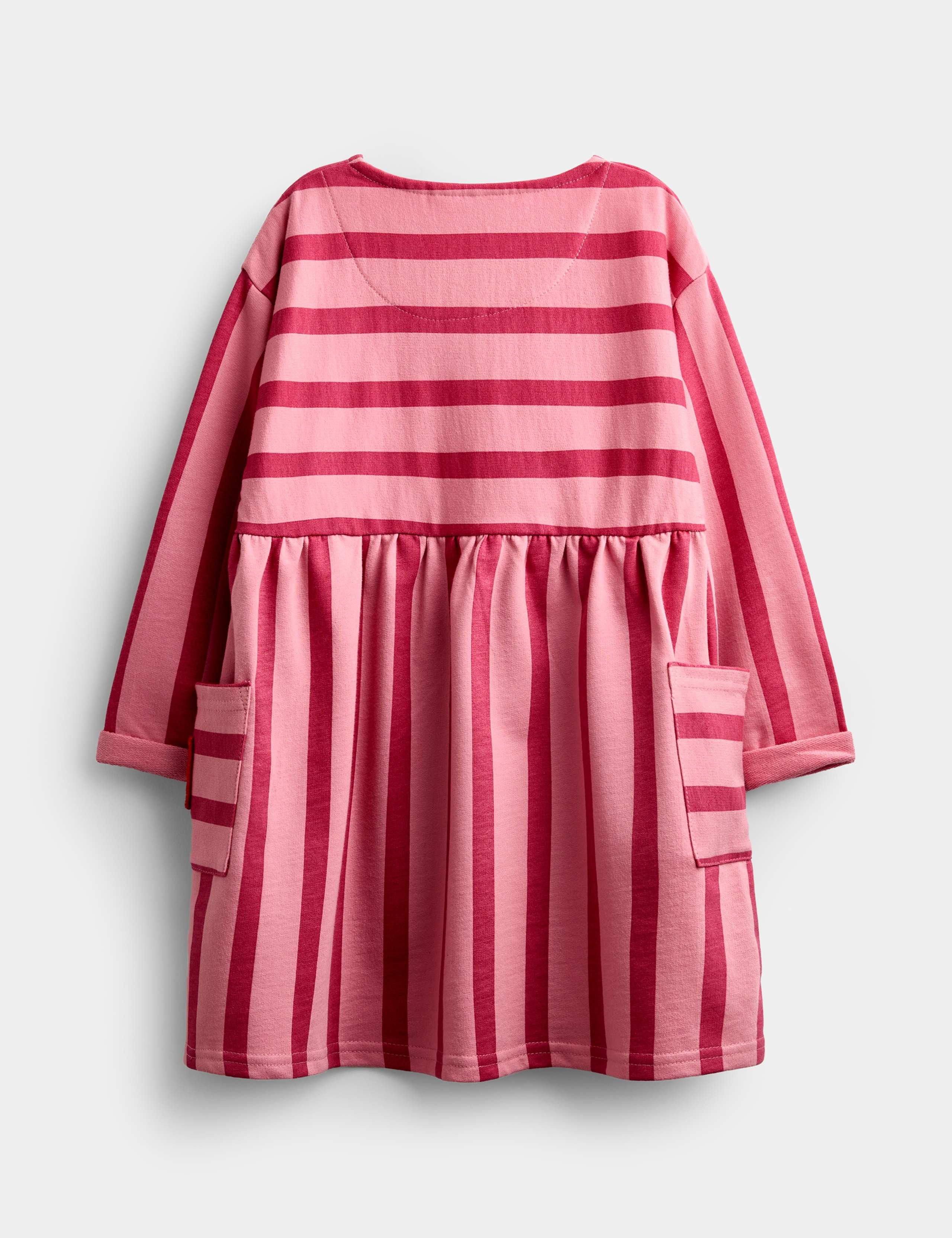 Pure Cotton Striped Appliqué Dress (1-5 Years) 4 of 5