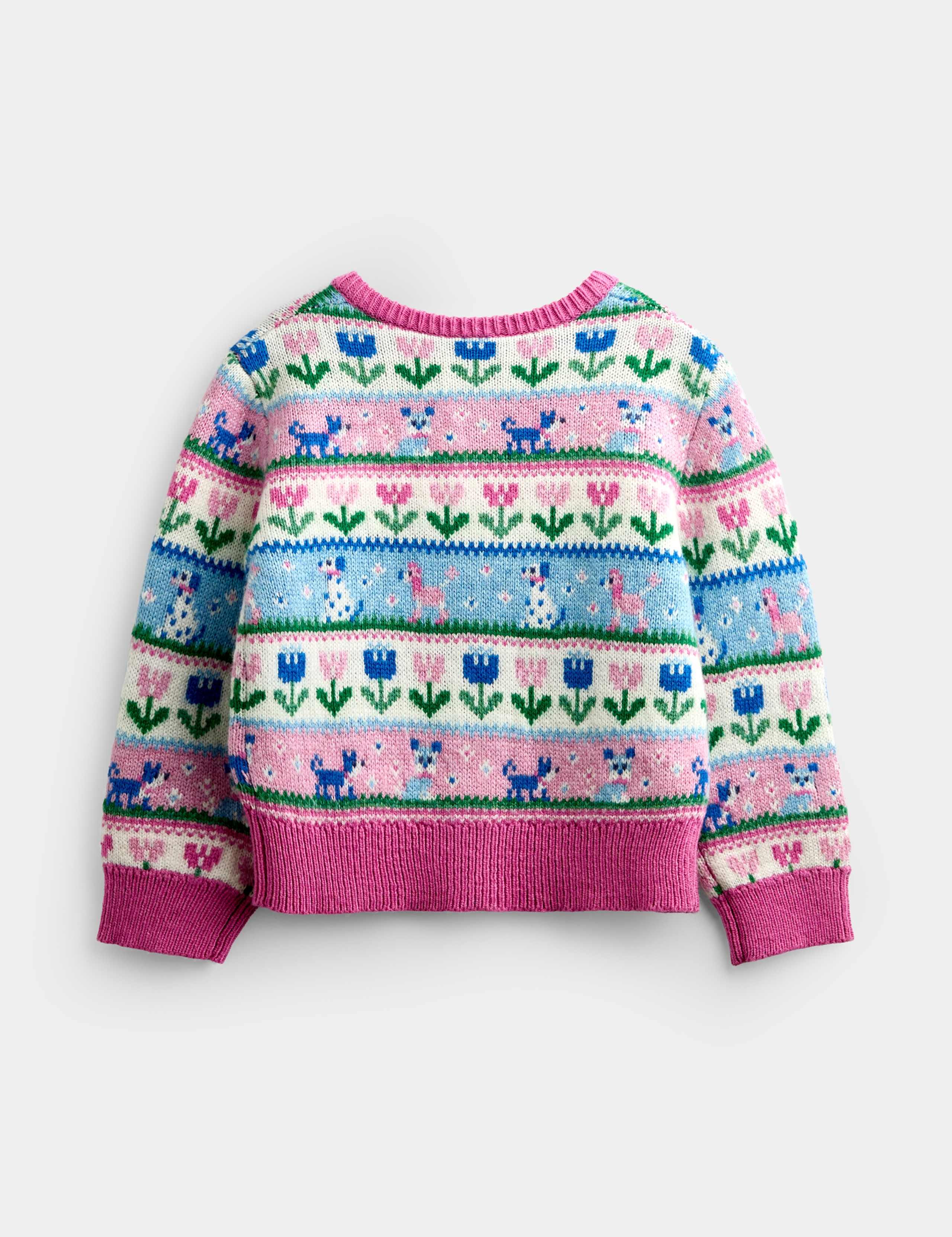 Pets Fair Isle Cardigan (1-5 Yrs) 2 of 4