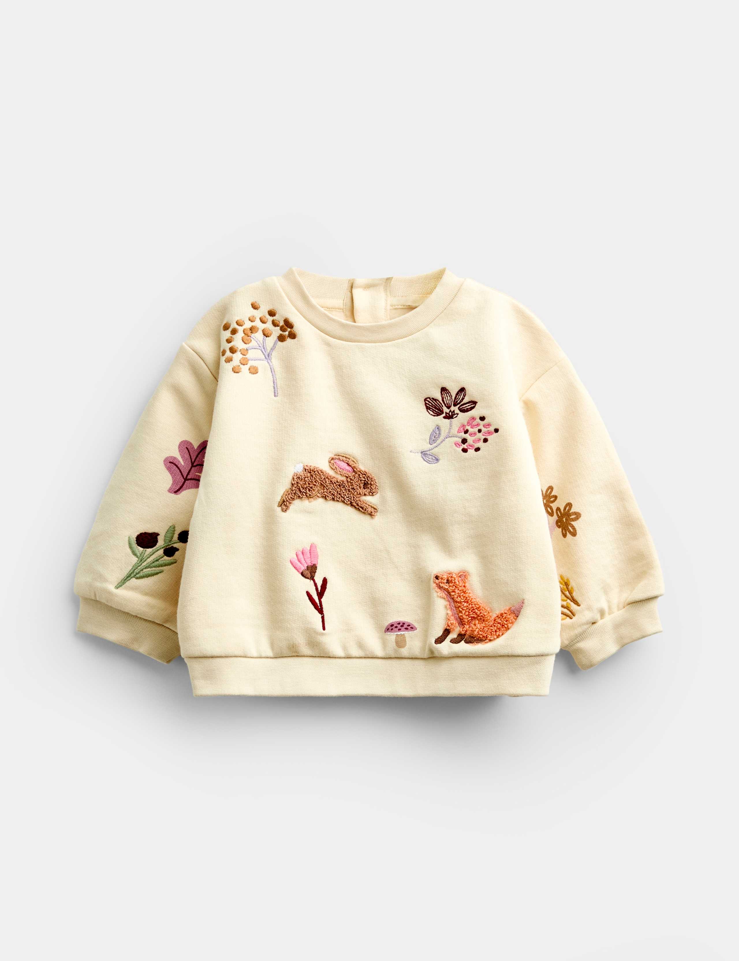 2 Piece Cotton Rich Woodland Outfit (0-2 Yrs) 2 of 6