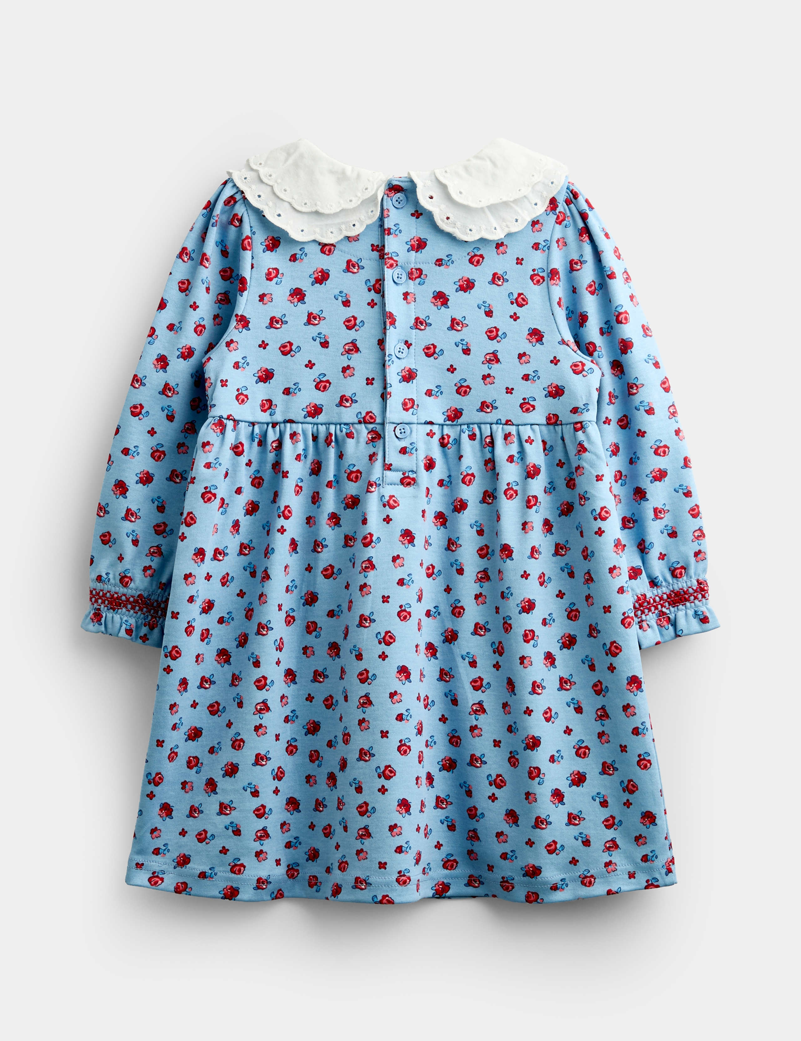 Pure Cotton Ditsy Floral Smocked Dress (1-5 Yrs) 3 of 4