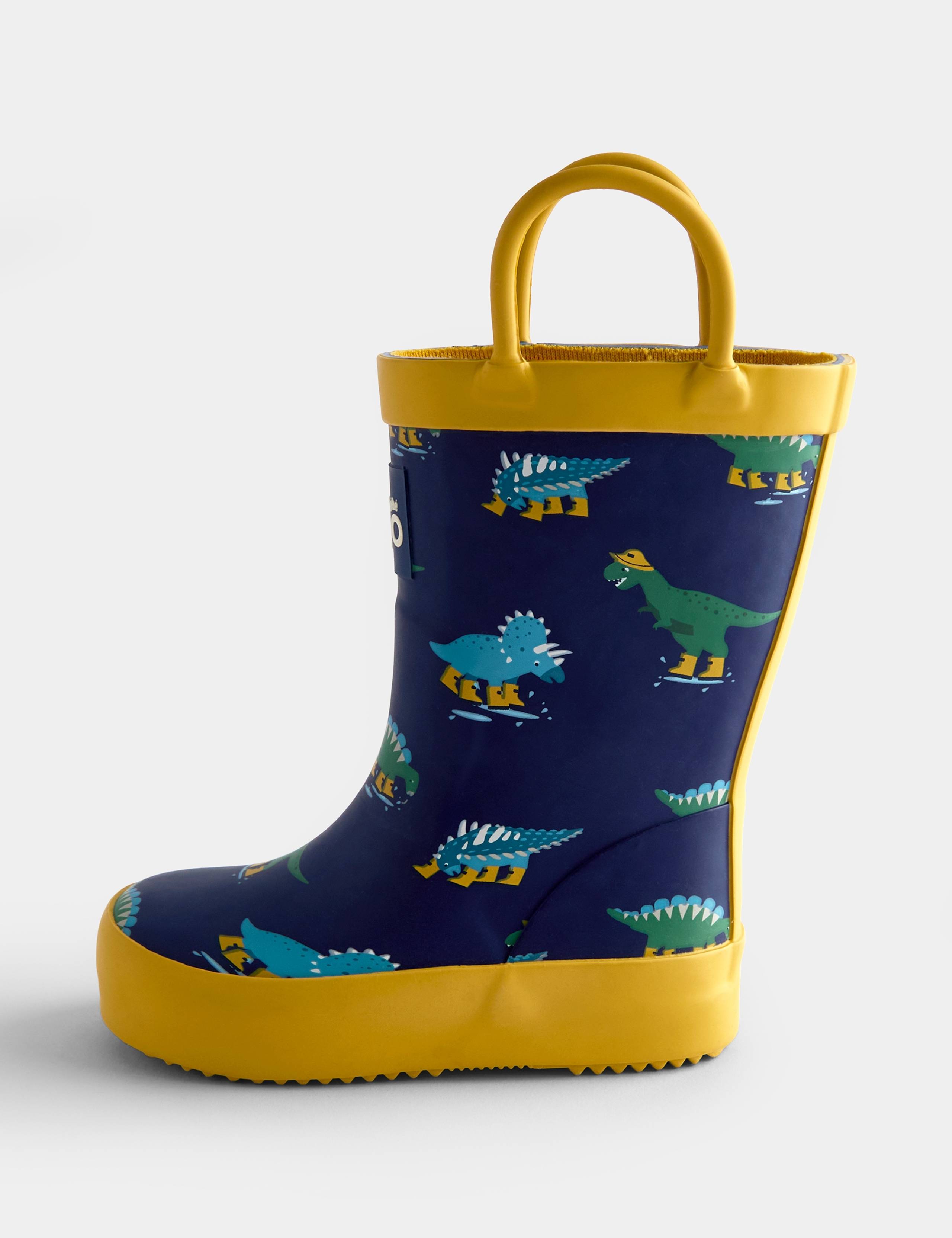 Dinosaur Print Wellies 2 of 4