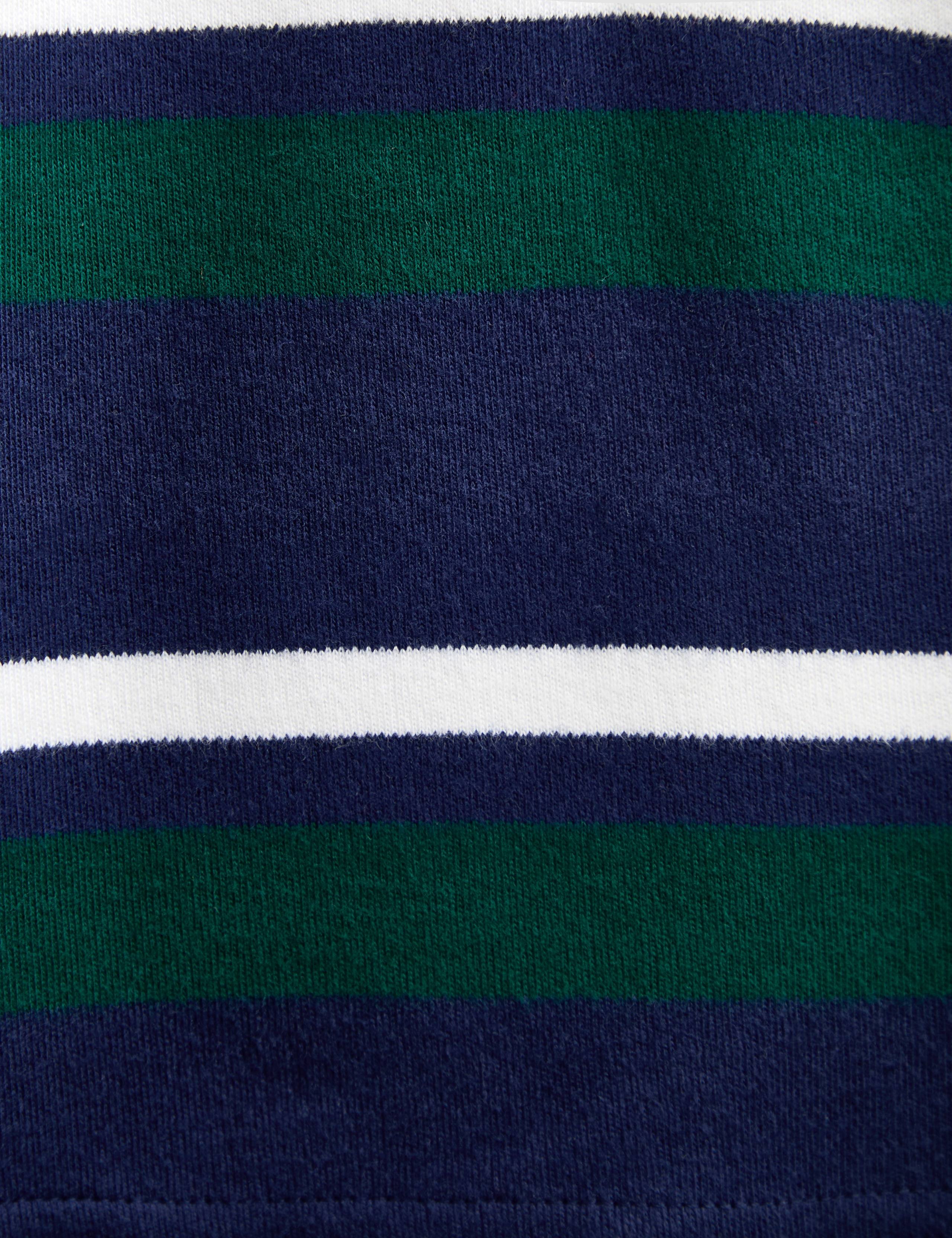 Striped Relaxed Fit Rugby Top 4 of 4