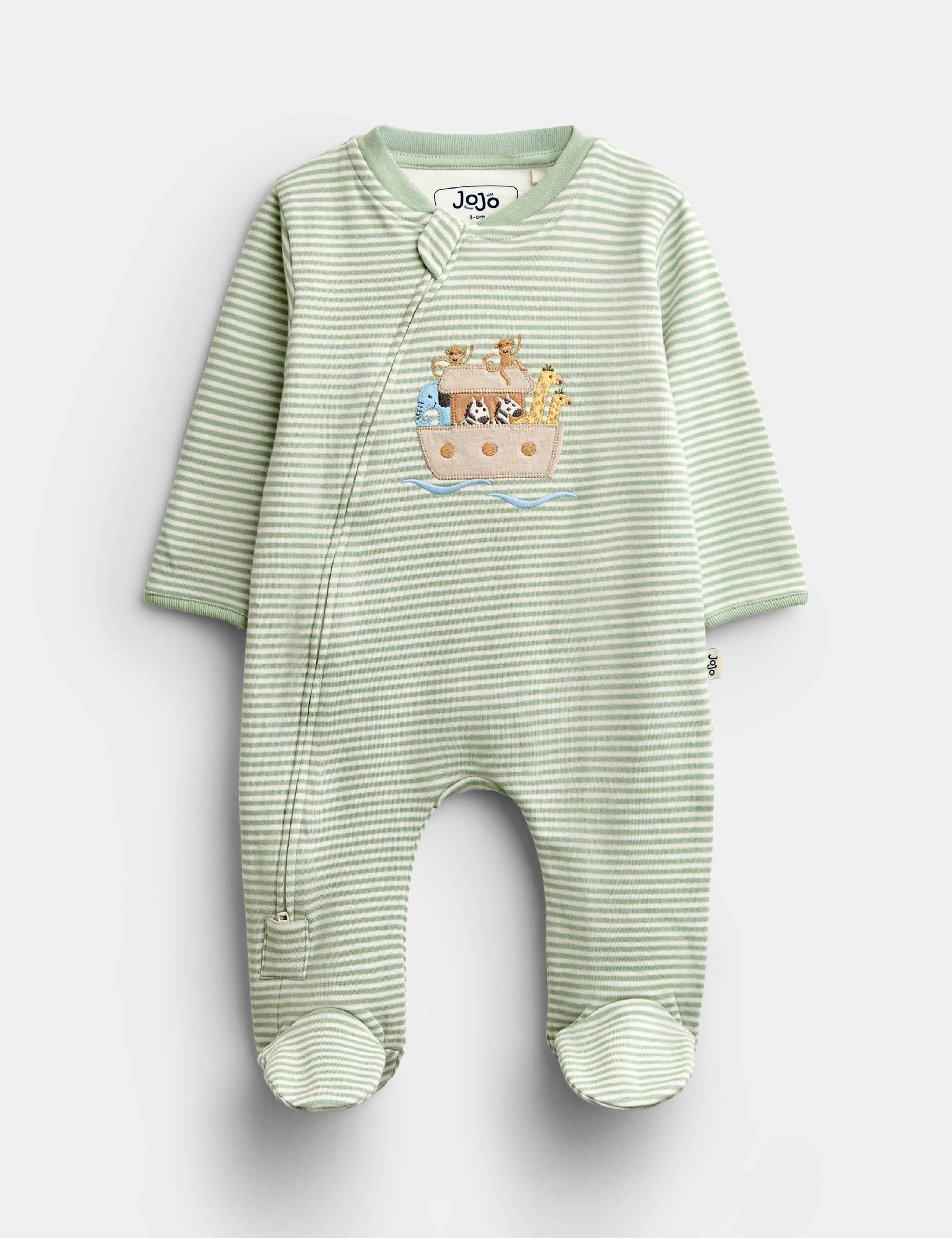 Cotton Jersey Applique Sleepsuit 2 of 8