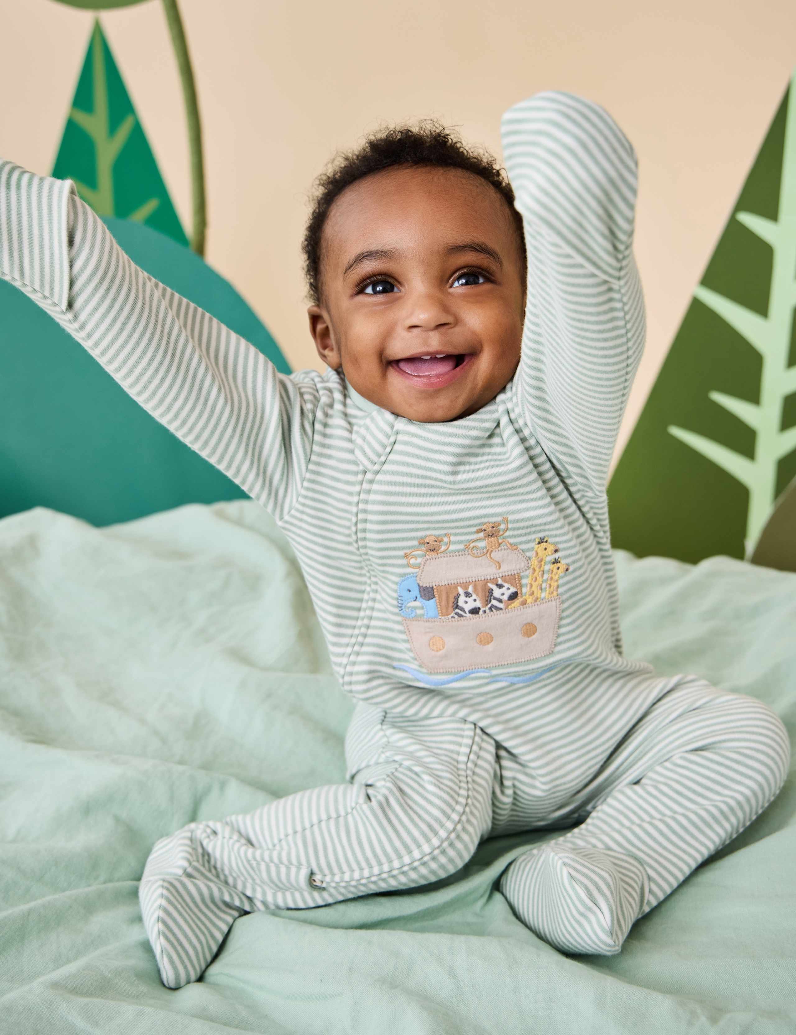 Cotton Jersey Applique Sleepsuit 4 of 8