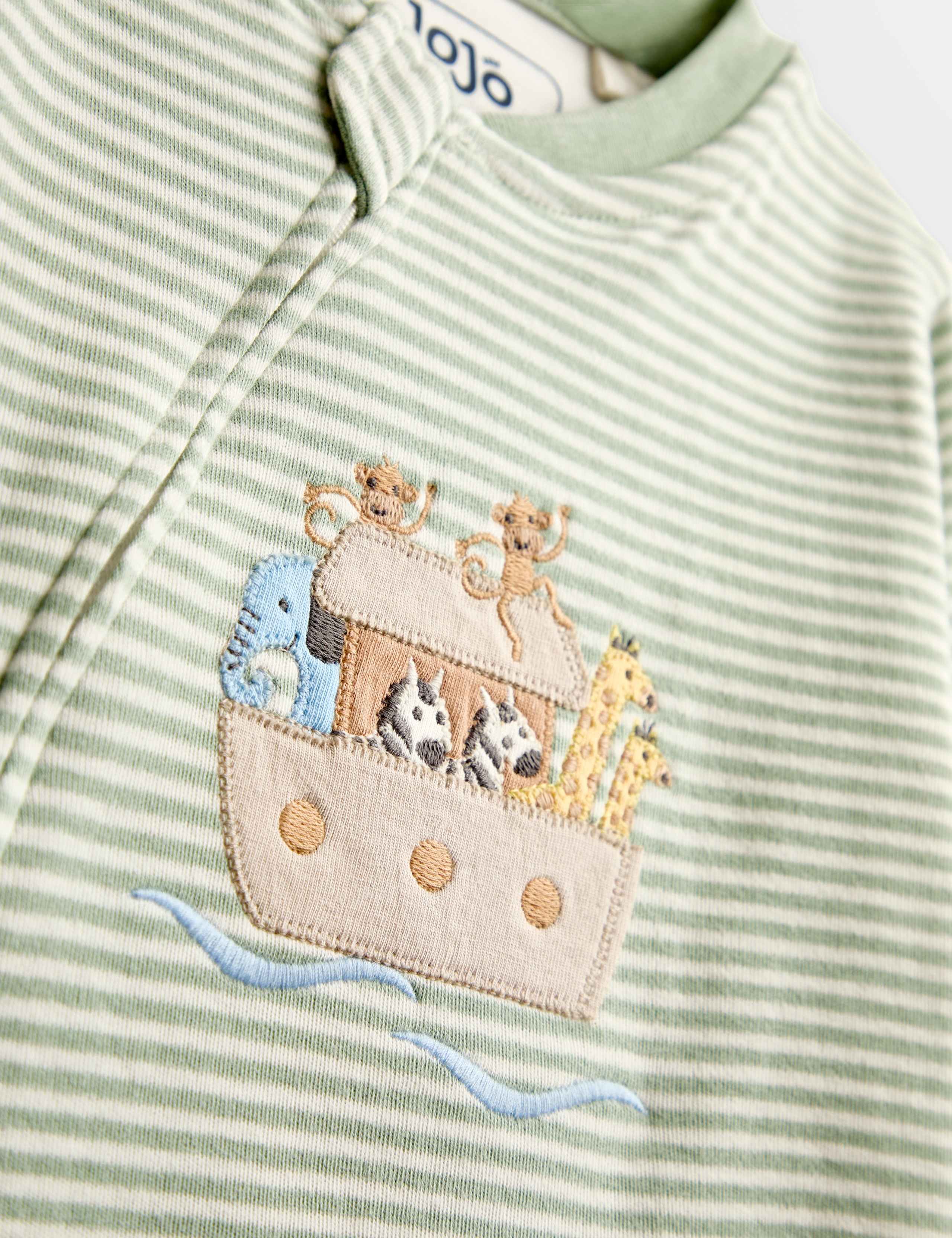 Cotton Jersey Applique Sleepsuit 7 of 8