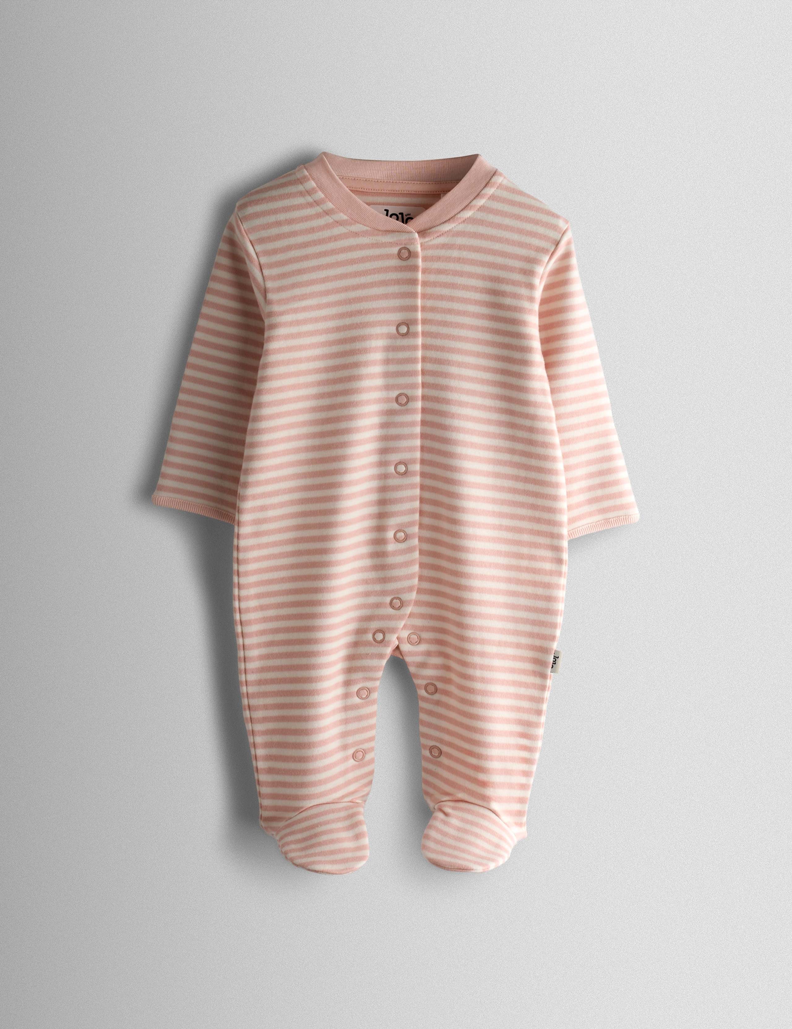 3 Pack Cotton Sleepsuits 4 of 9