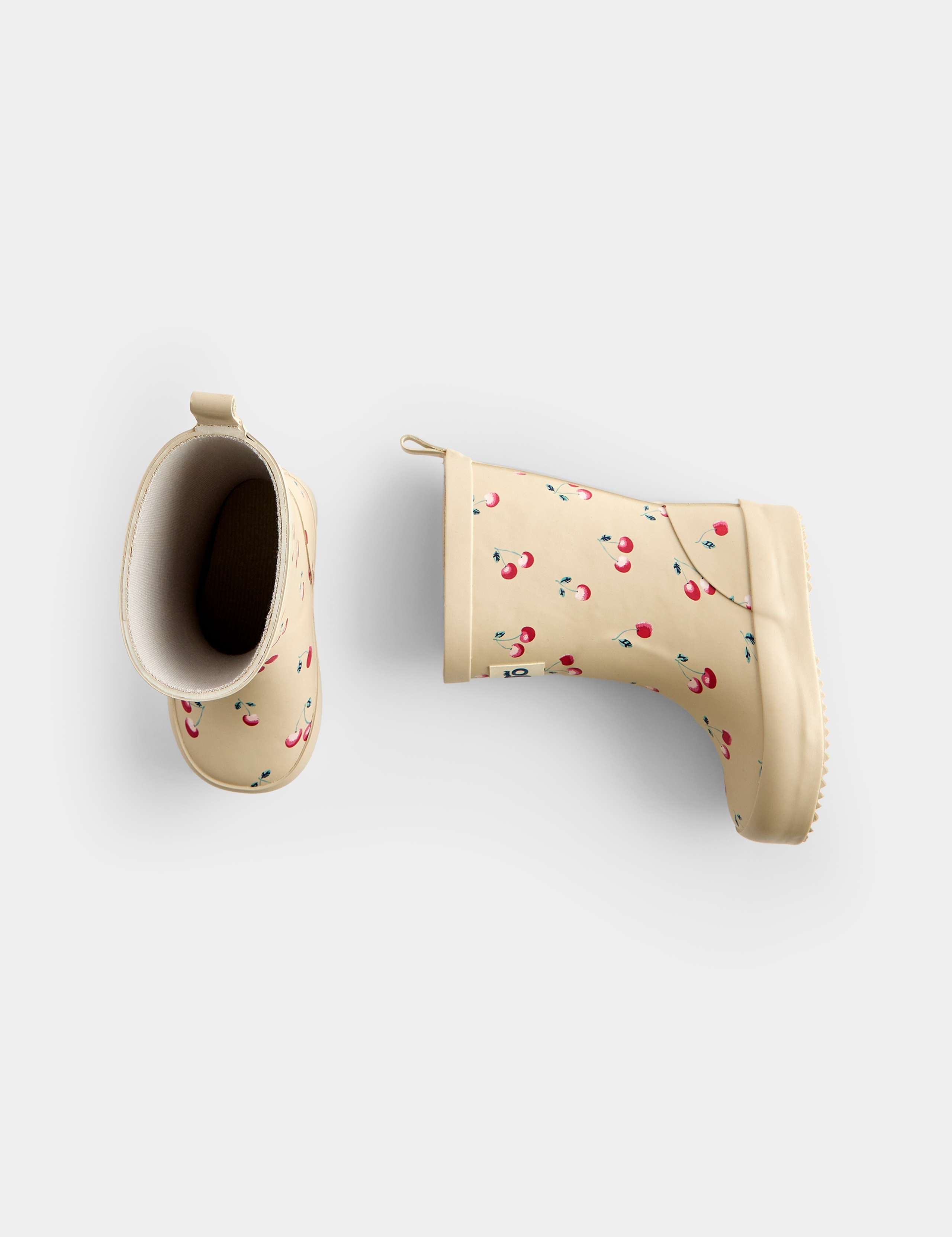 Cherry Print Lined Welly Boots 2 of 4