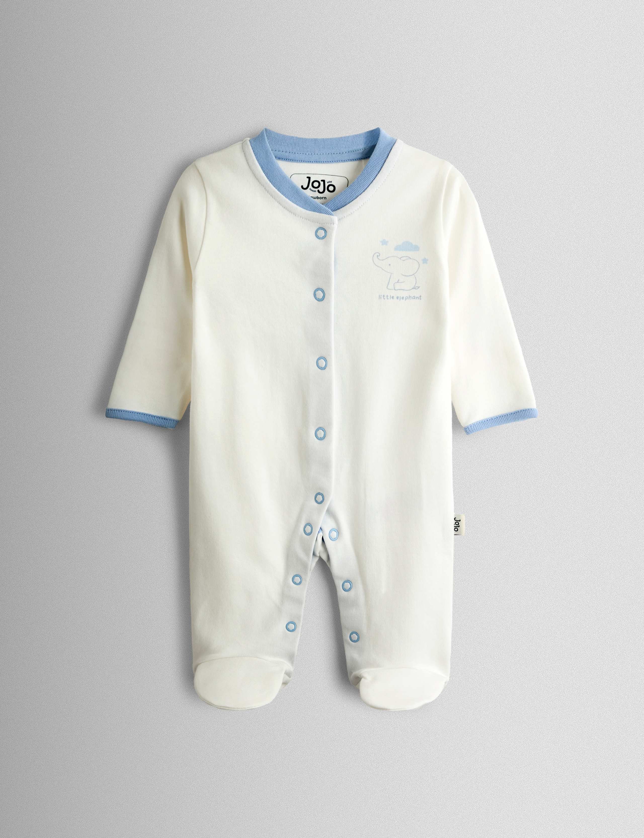 3 Pack Cotton Sleepsuits 2 of 10