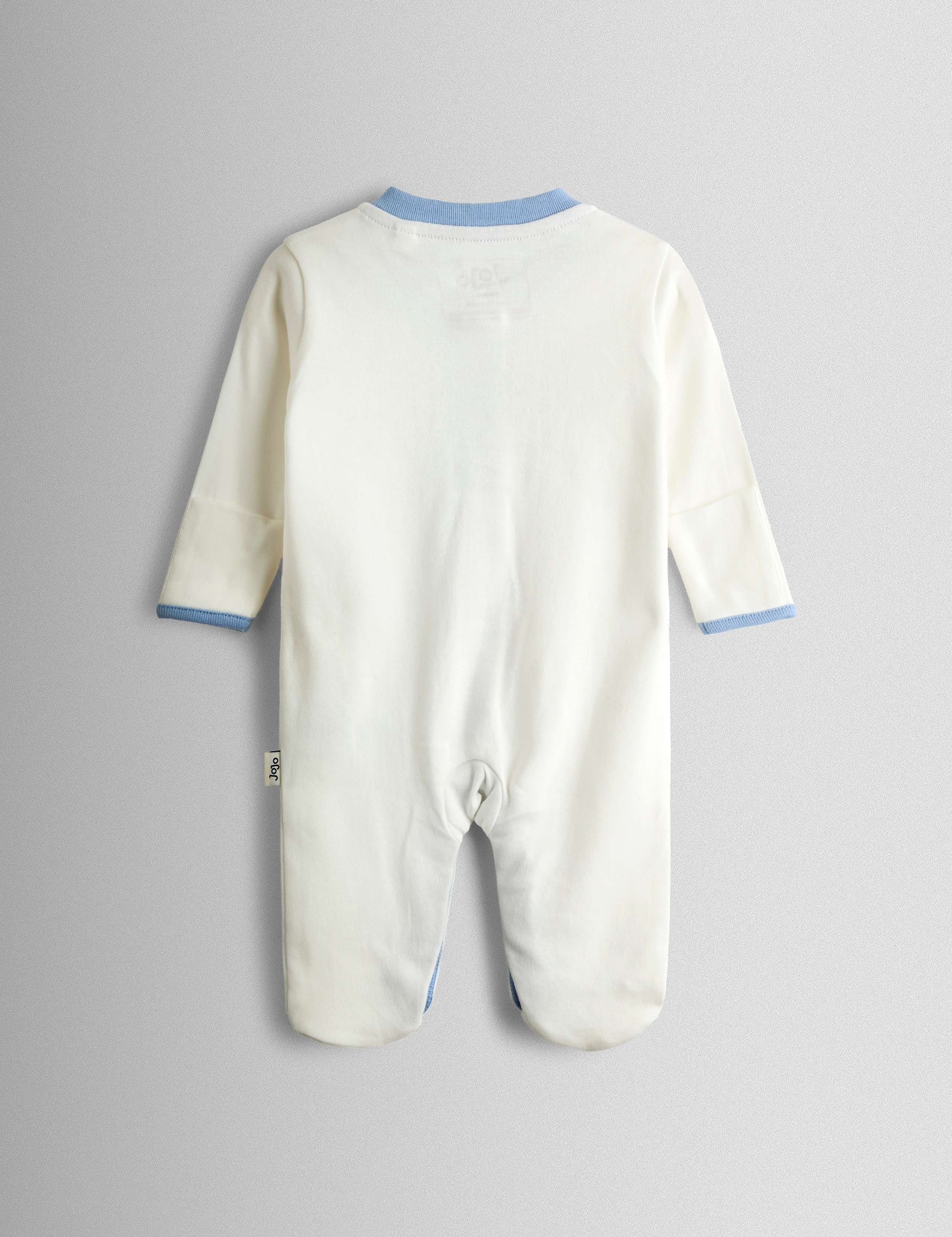 3 Pack Cotton Sleepsuits 5 of 10