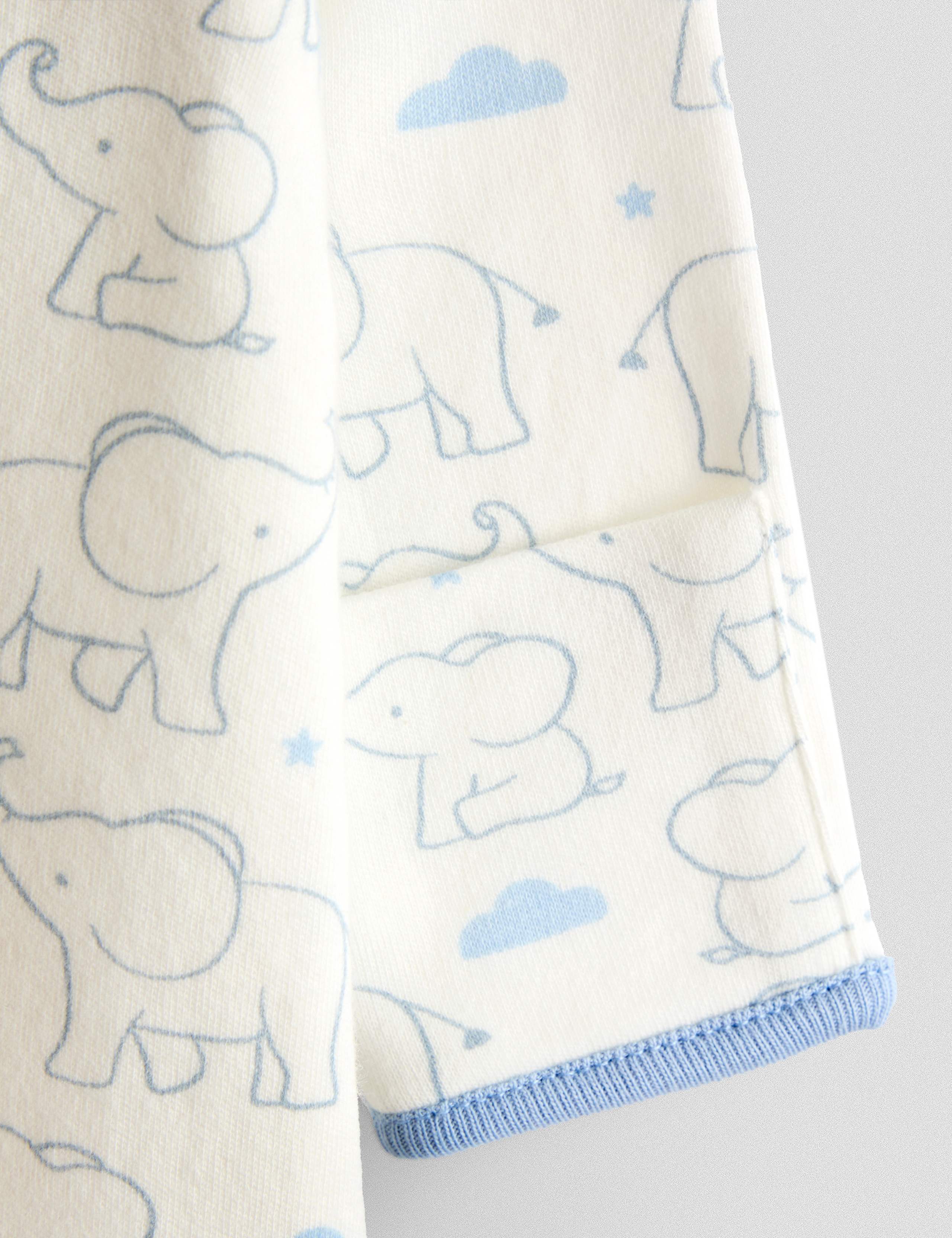 3 Pack Cotton Sleepsuits 10 of 10