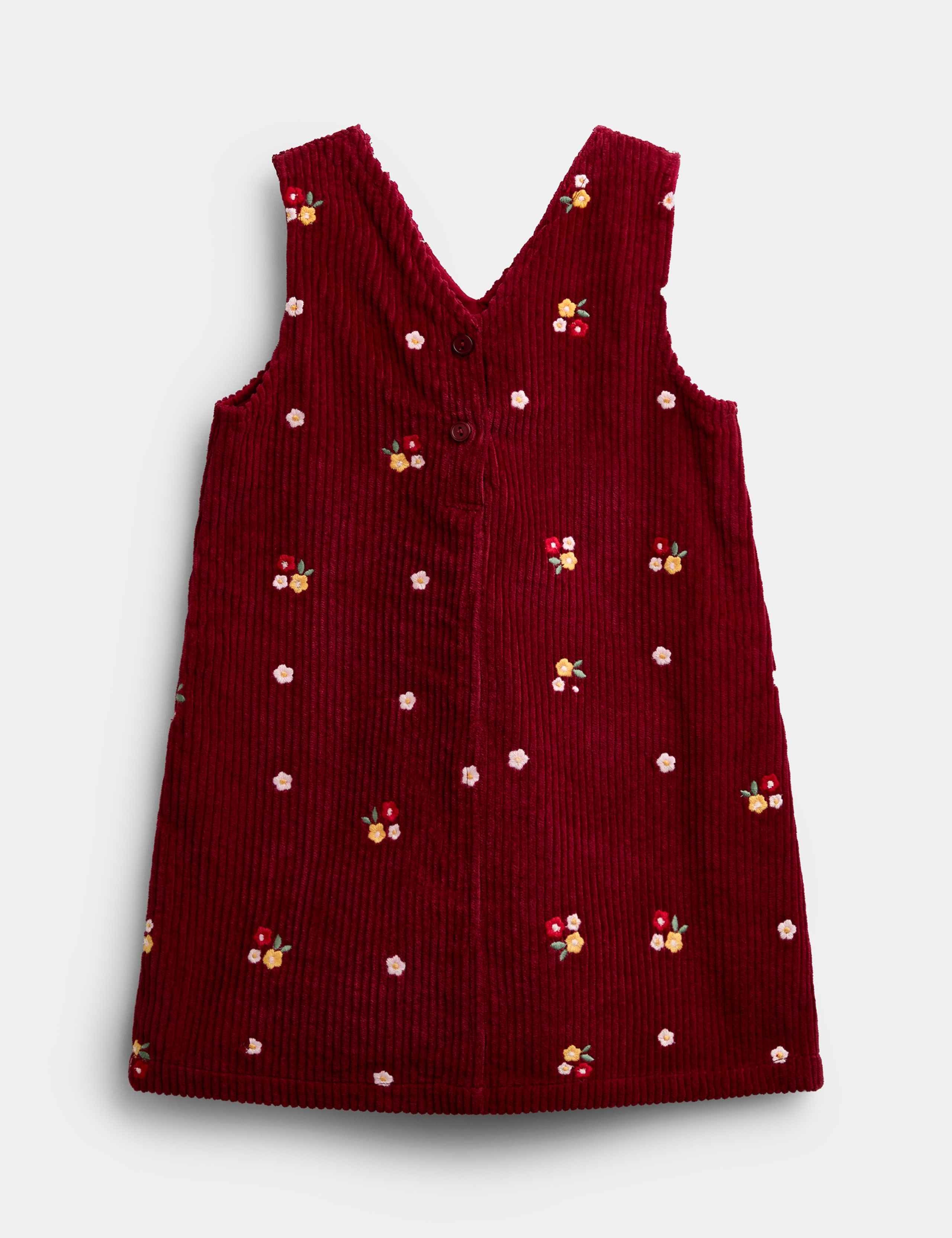Embroidered Pinafore And Turtleneck Set 3 of 6