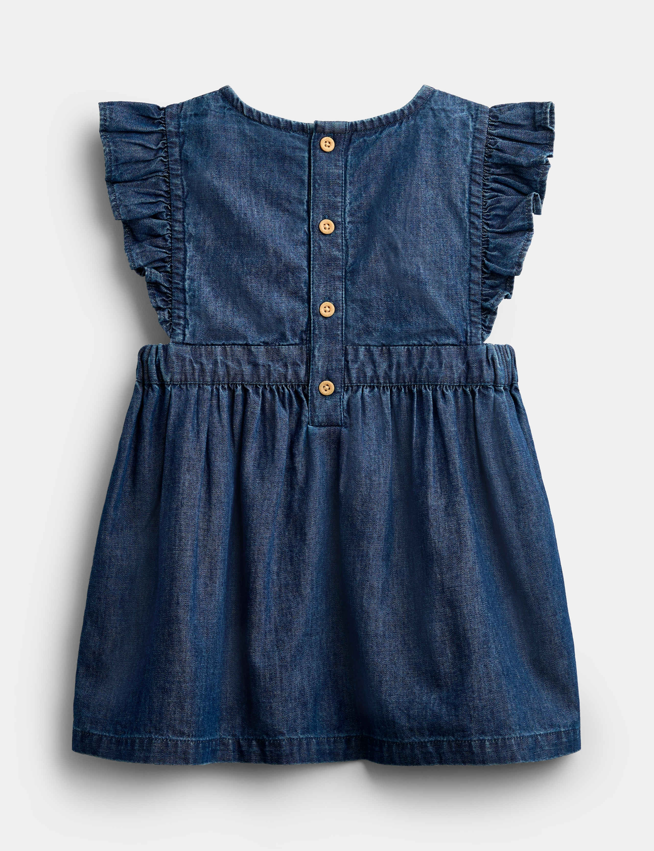 2 Piece Pure Cotton Embroidered Dress Set 3 of 8