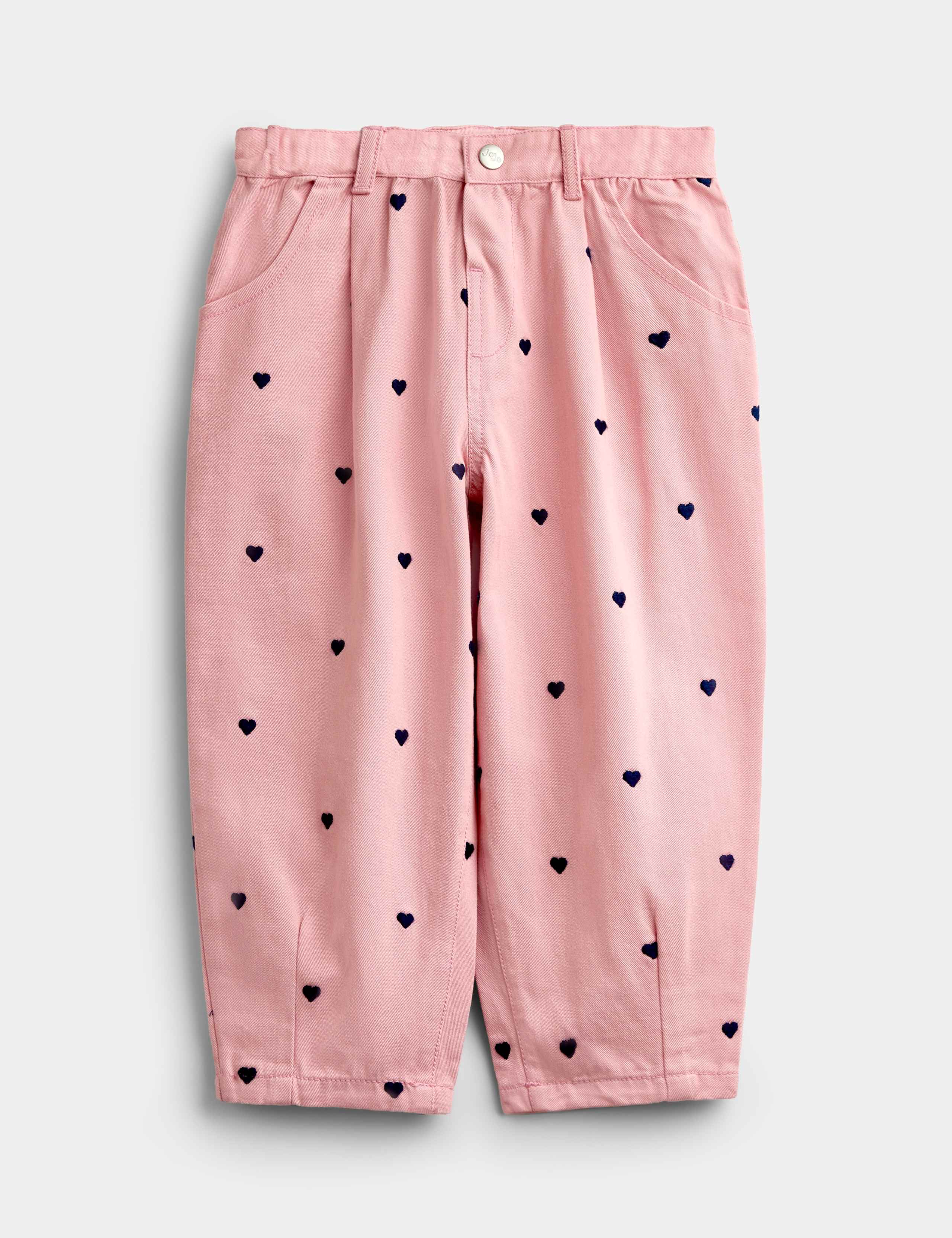 Pure Cotton Embroidered Trousers (1-5 Yrs) 1 of 4