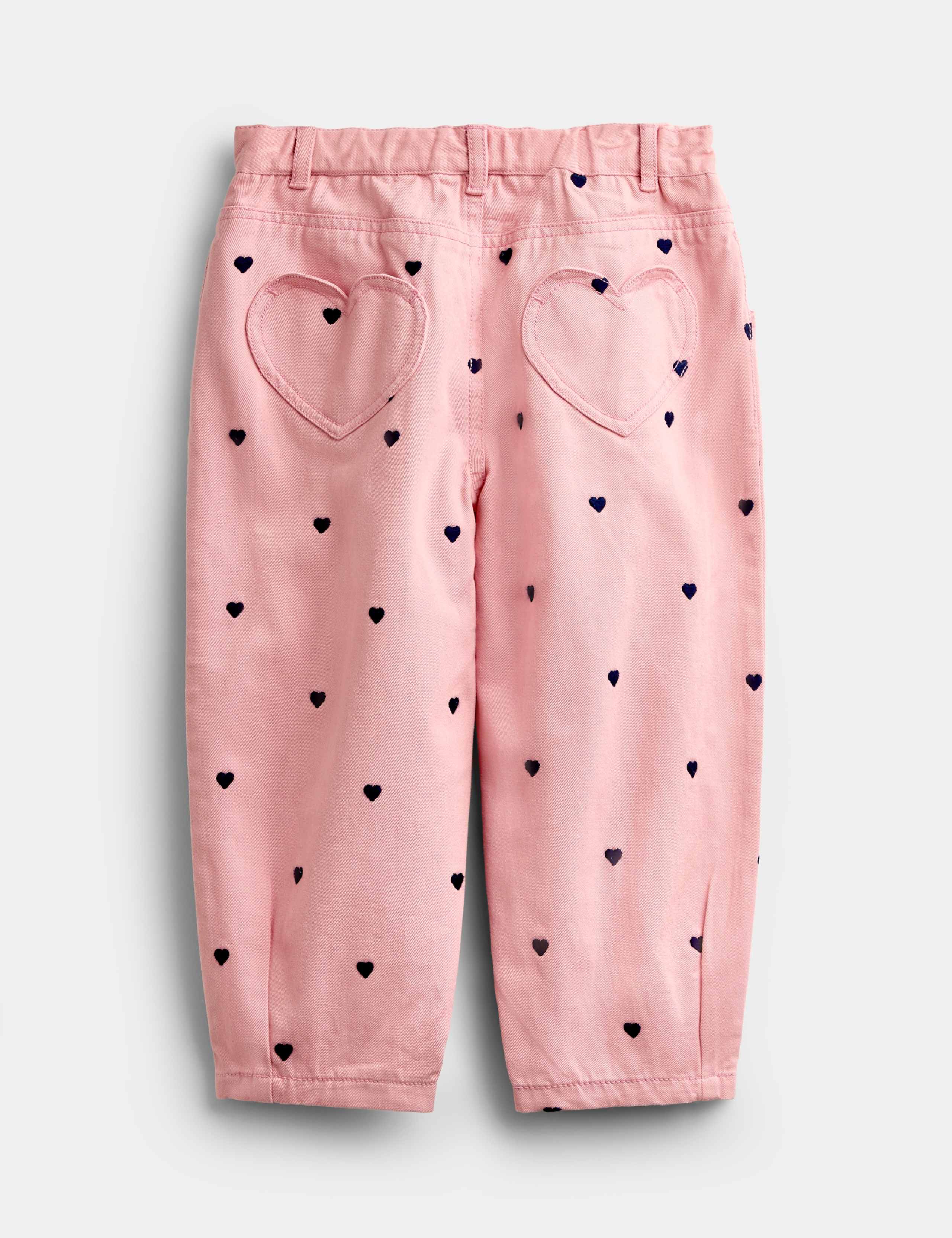 Pure Cotton Embroidered Trousers (1-5 Yrs) 2 of 4