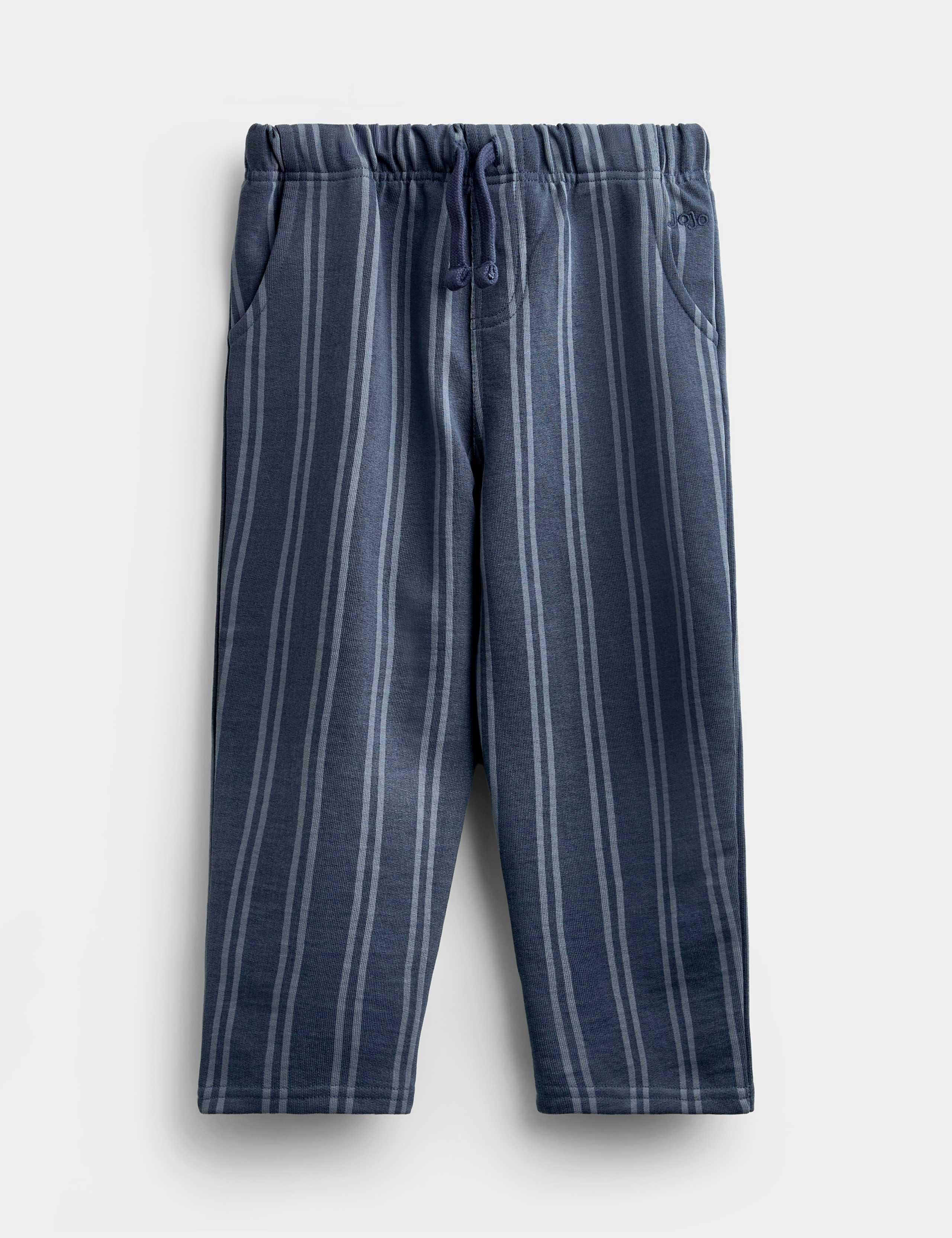 2 Pack Striped Cotton Joggers For Boys 4 of 7