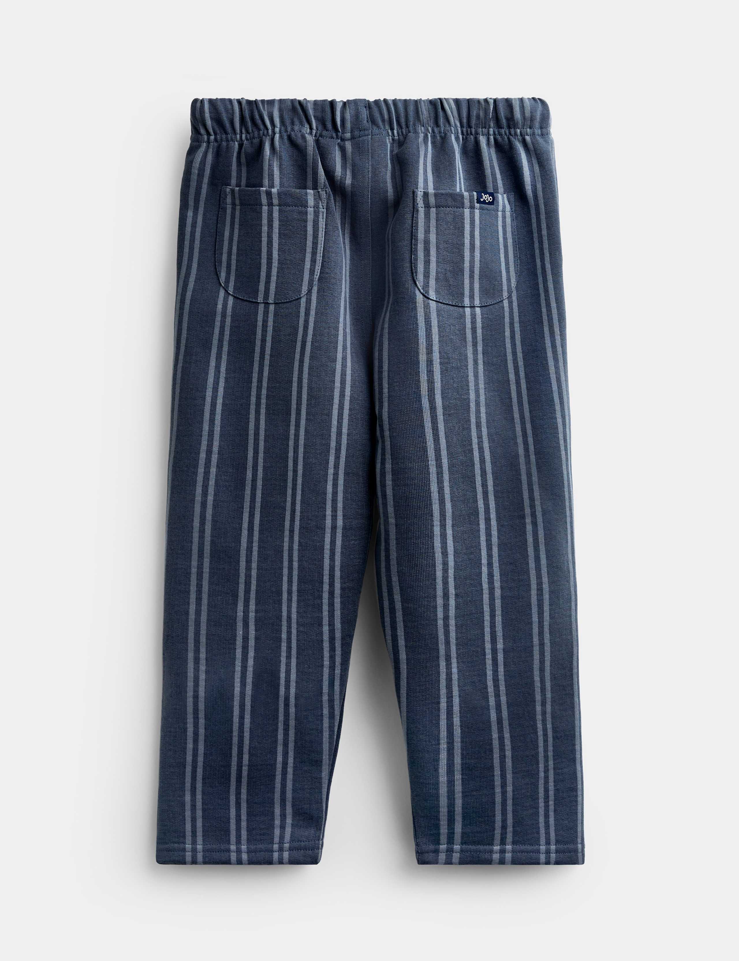 2 Pack Striped Cotton Joggers For Boys 5 of 7