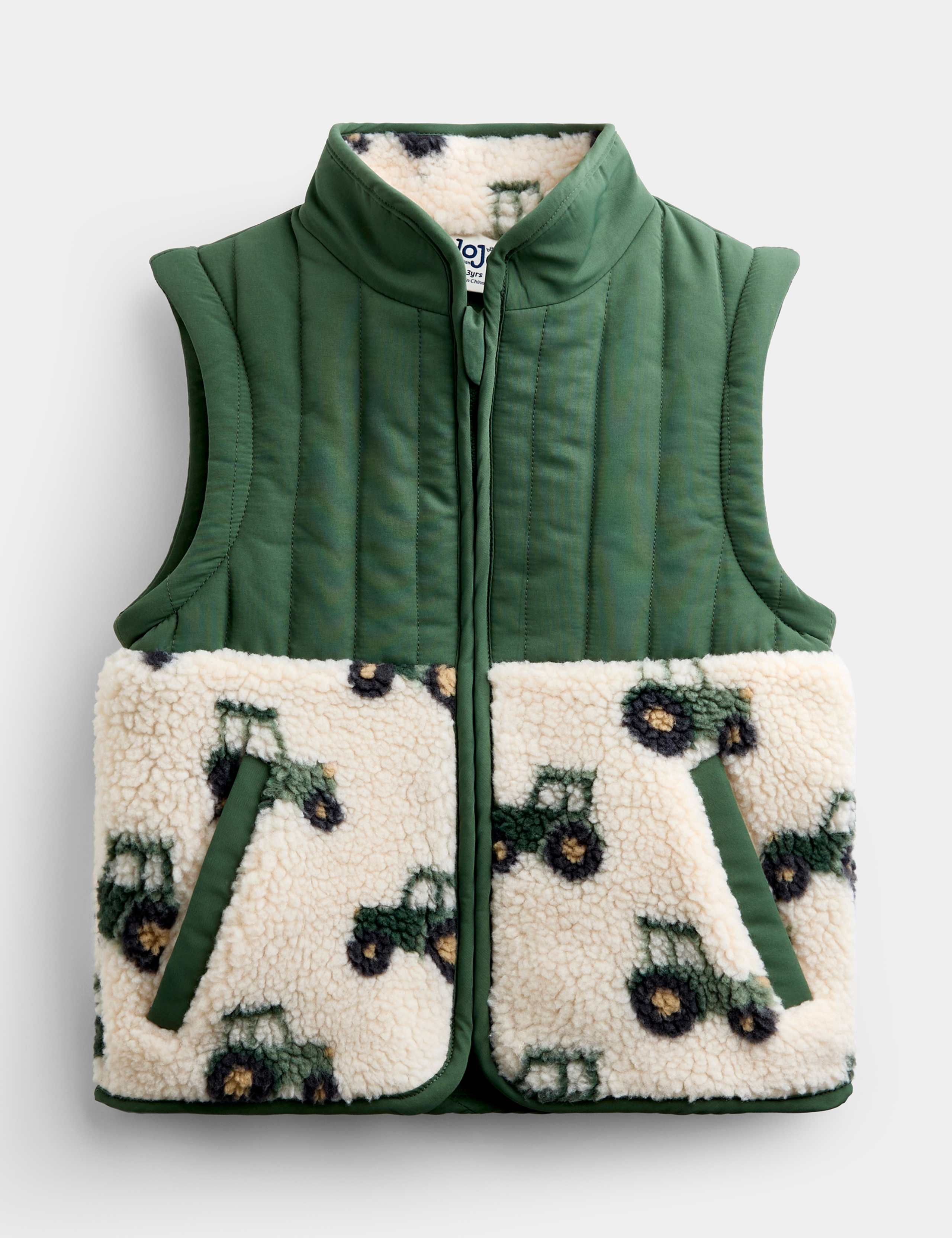 2 In 1 Tractor Borg Fleece Jacket 2 of 7